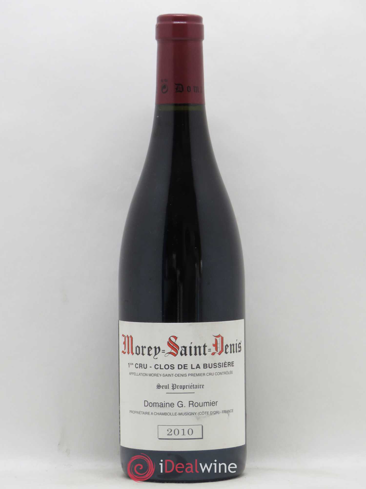 Morey-Saint-Denis 1er Cru Clos de la Bussière Georges Roumier (Domaine) 2010 - Lot de 1 bouteille - 0