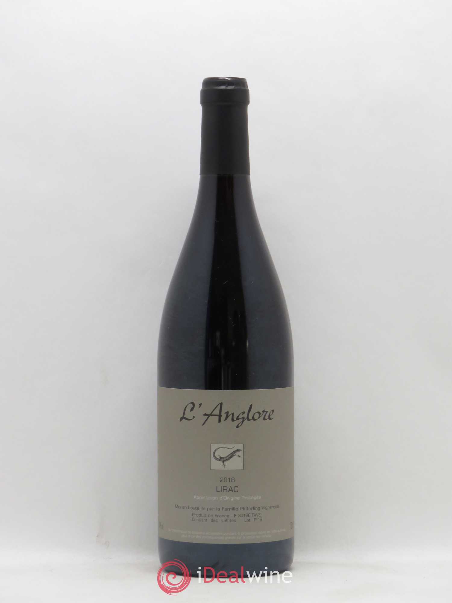 Lirac L'Anglore 2018 - Lot de 1 bouteille - 0