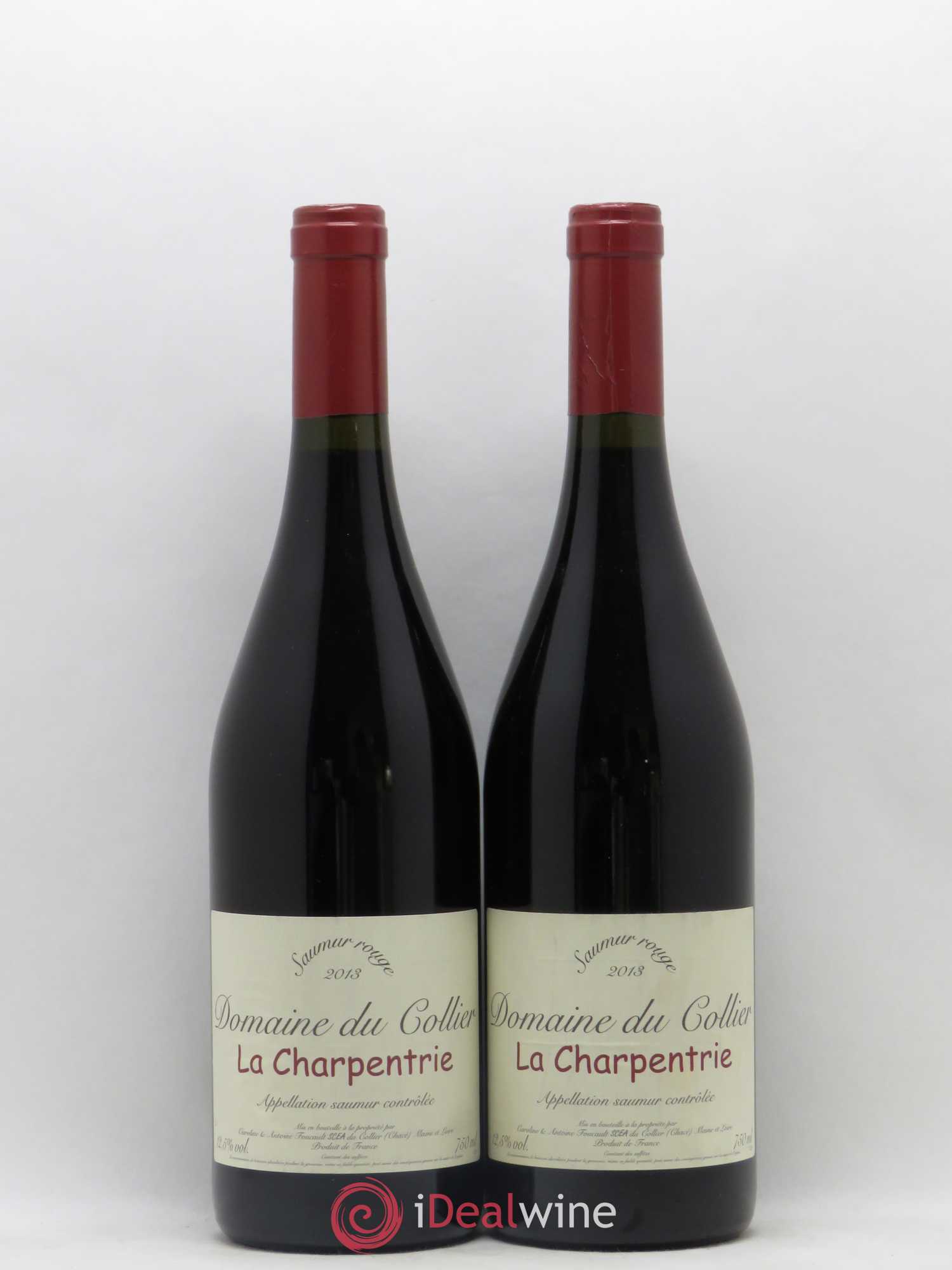 Saumur La Charpentrie Domaine du Collier 2013 - Lot de 2 bouteilles - 0