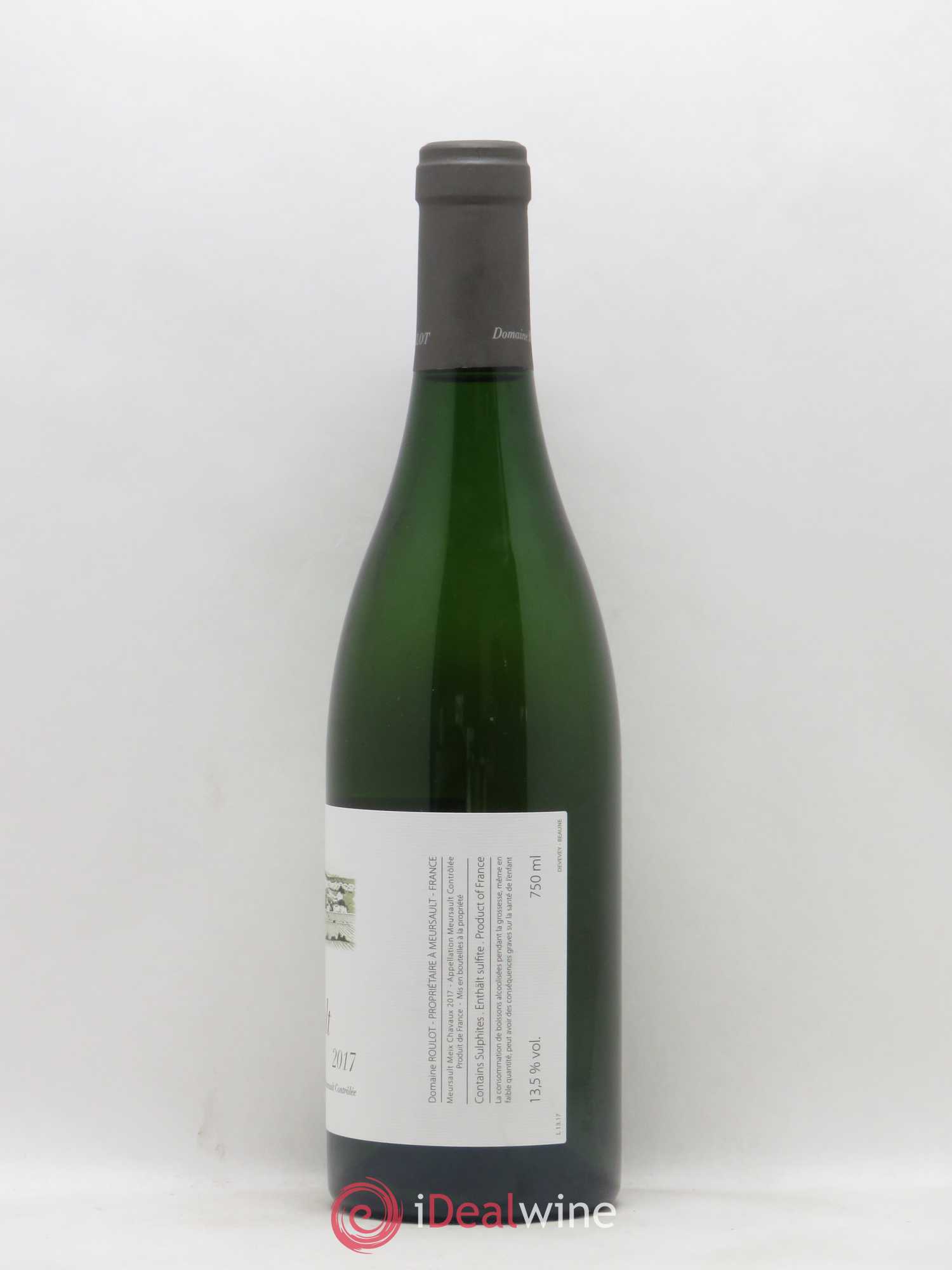 Meursault Meix Chavaux Roulot (Domaine) 2017 - Lot de 1 bouteille - 1