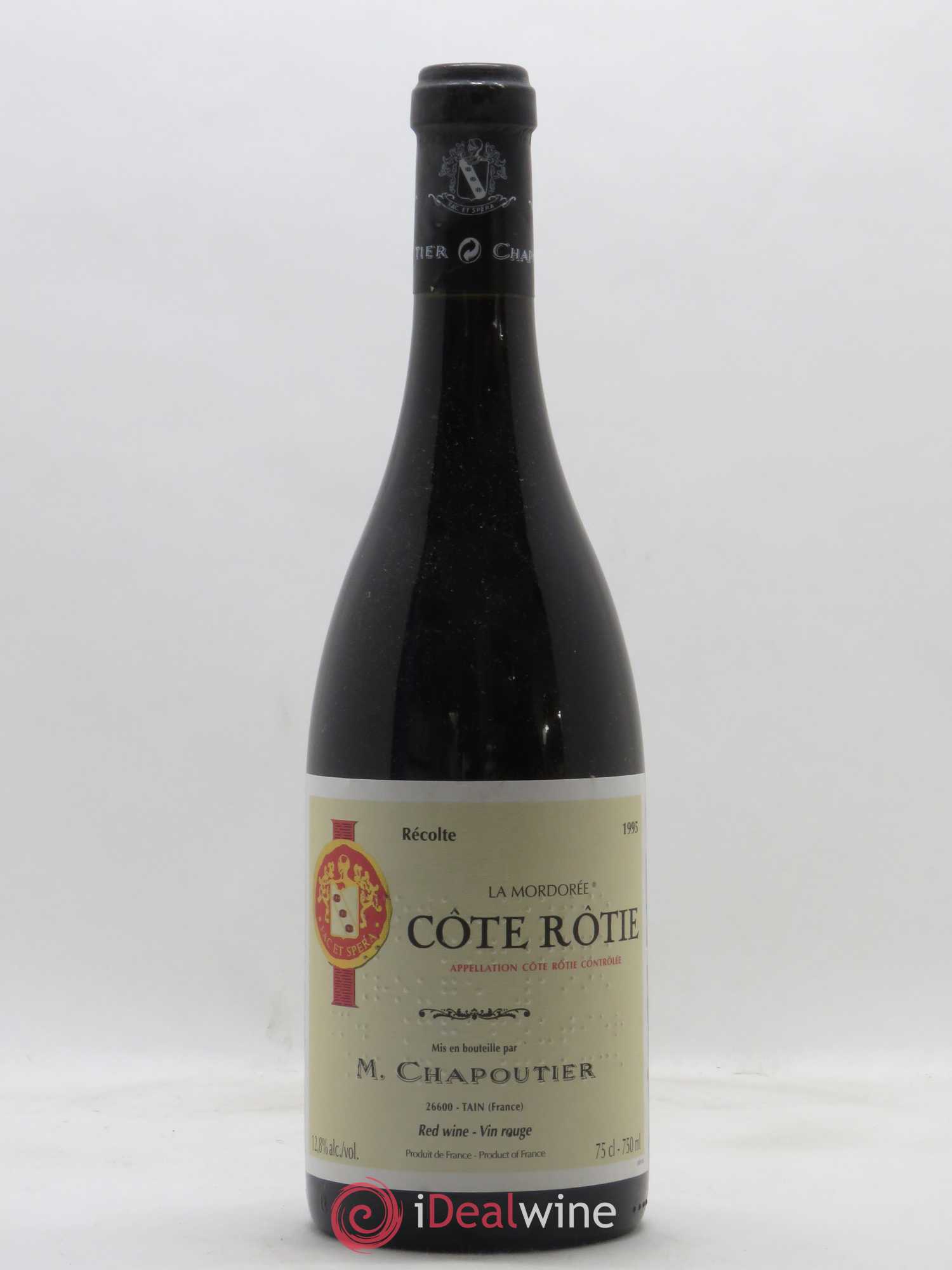 Côte-Rôtie La Mordorée Chapoutier 1995 - Lot de 1 bouteille - 0