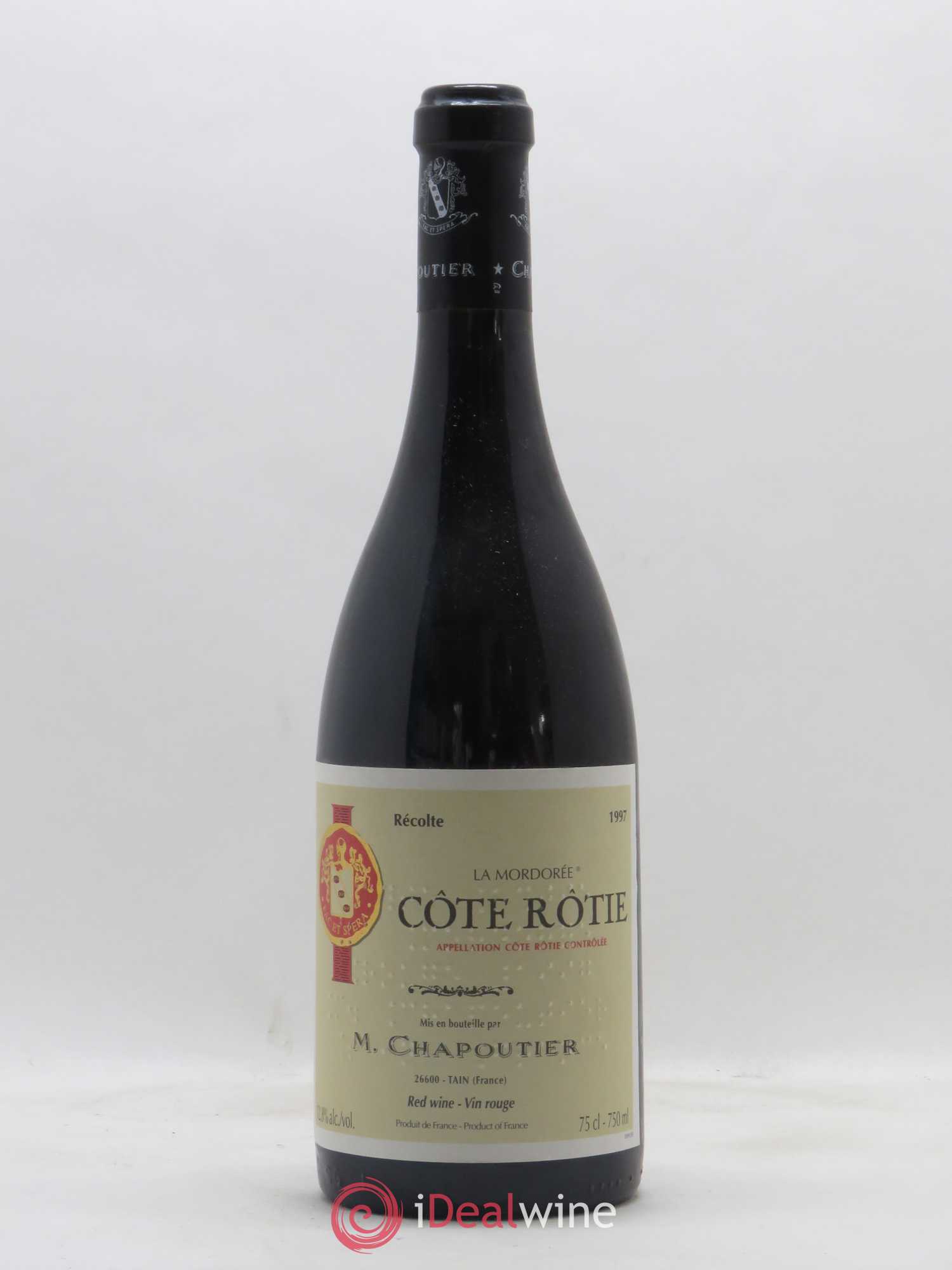 Côte-Rôtie La Mordorée Chapoutier 1997 - Lot de 1 bouteille - 0