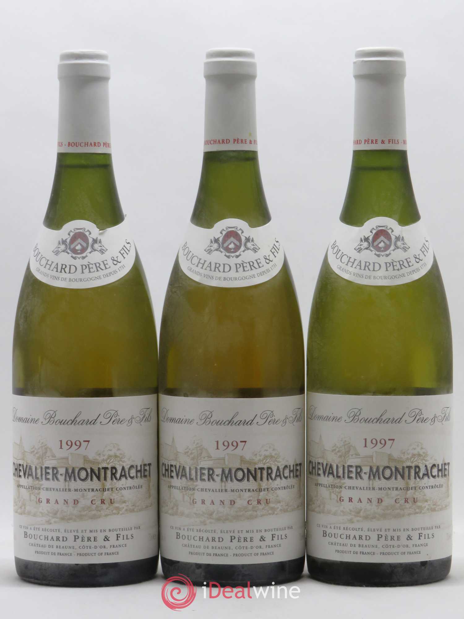Chevalier-Montrachet Grand Cru Bouchard Père & Fils 1997 - Lot de 3 bouteilles - 0