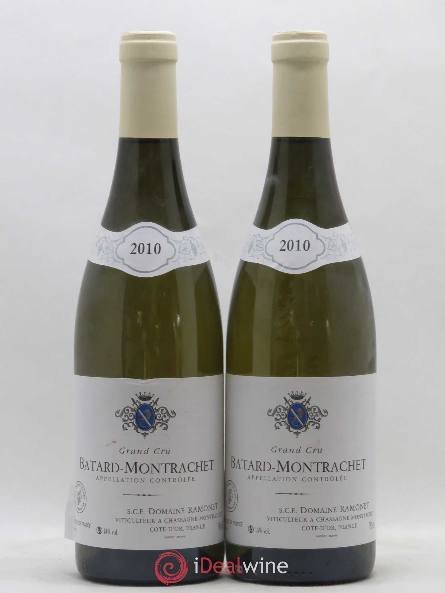 Bâtard-Montrachet Grand Cru Ramonet (Domaine) 2010 - Lot de 2 bouteilles - 0
