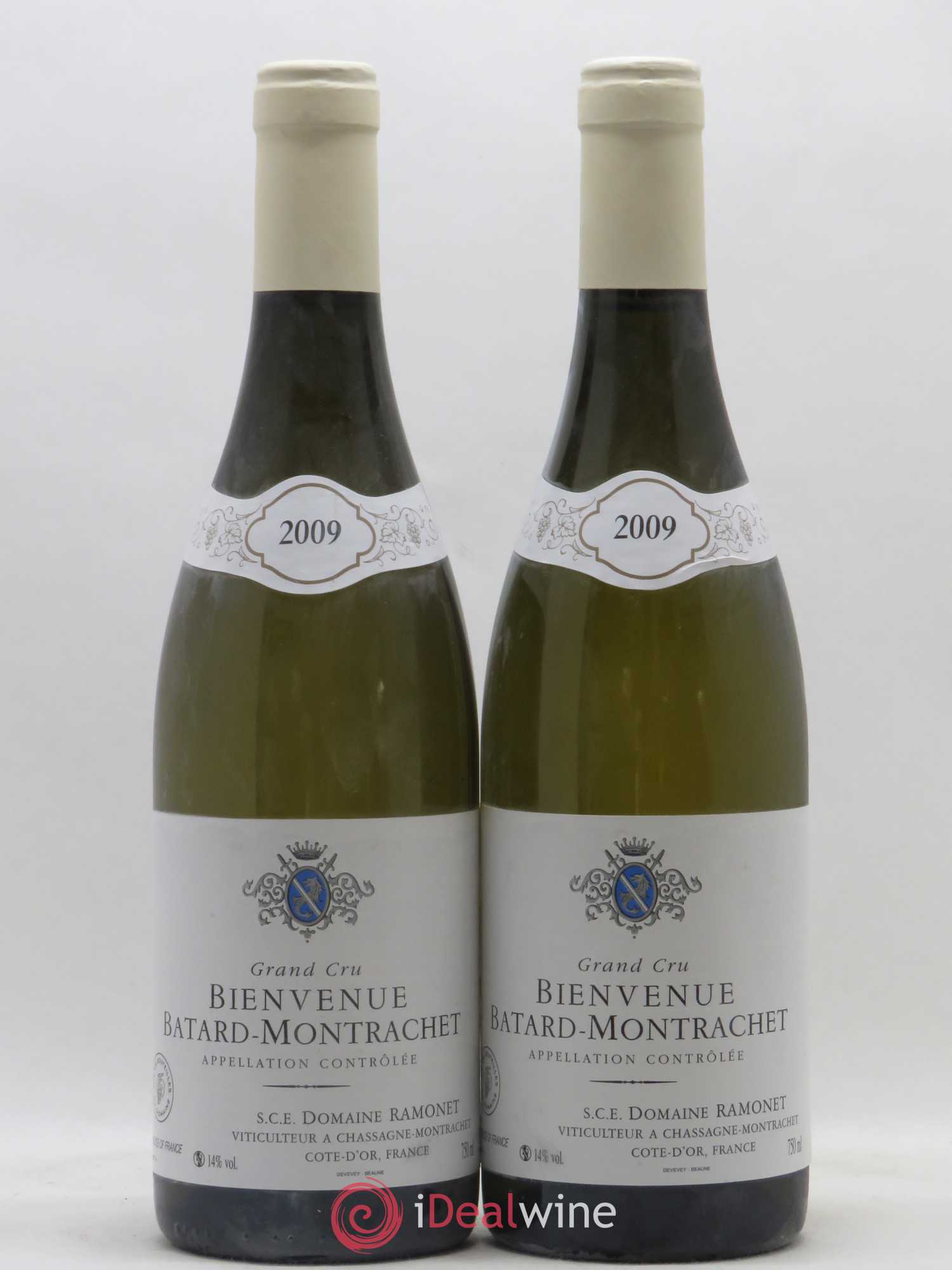 Bienvenues-Bâtard-Montrachet Grand Cru Ramonet (Domaine) 2009 - Lot de 2 bouteilles - 0