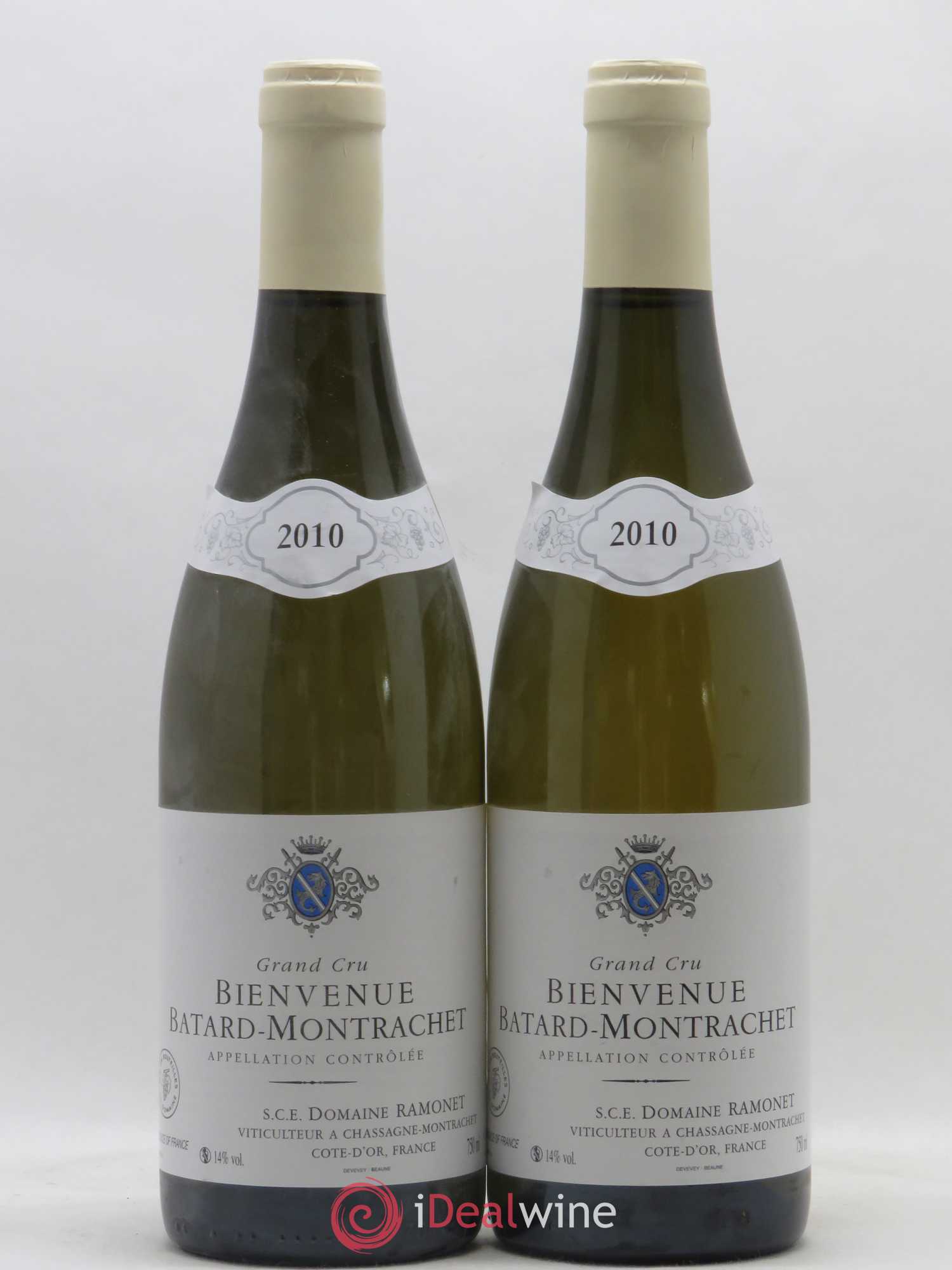 Bienvenues-Bâtard-Montrachet Grand Cru Ramonet (Domaine) 2010 - Lot de 2 bouteilles - 0