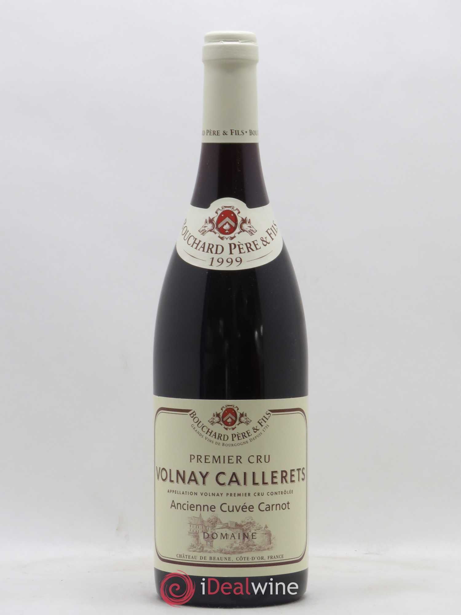 Volnay 1er Cru Caillerets - Ancienne Cuvée Carnot Bouchard Père & Fils 1999 - Lot de 1 bouteille - 0