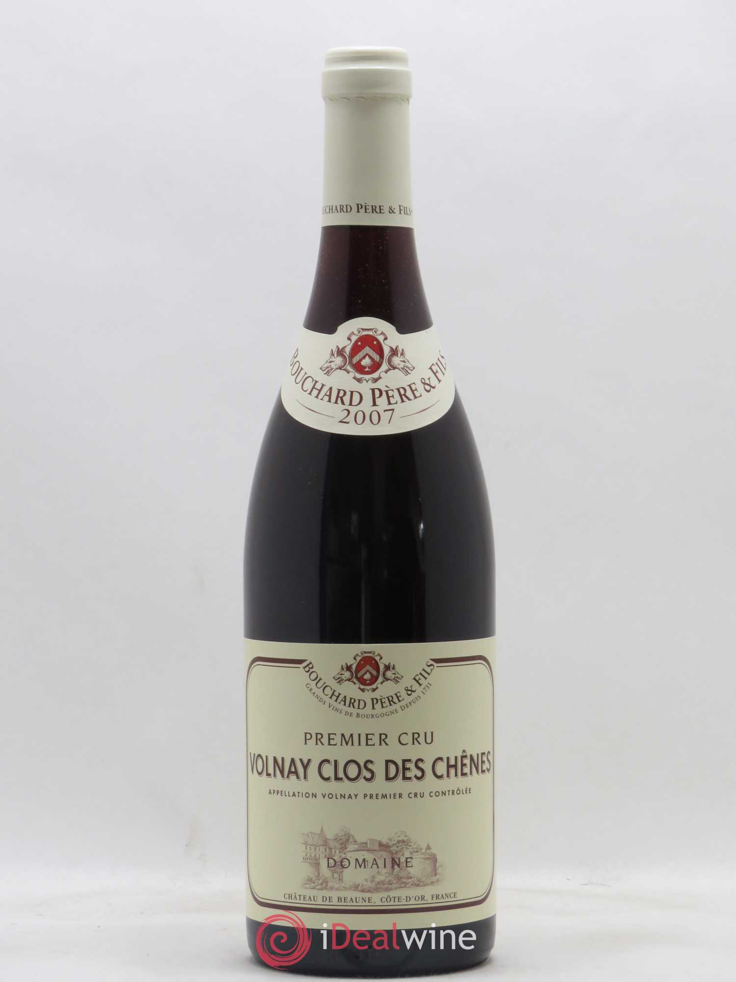 Volnay 1er Cru Clos des Chênes Bouchard Père & Fils 2007 - Lot de 1 bouteille - 0