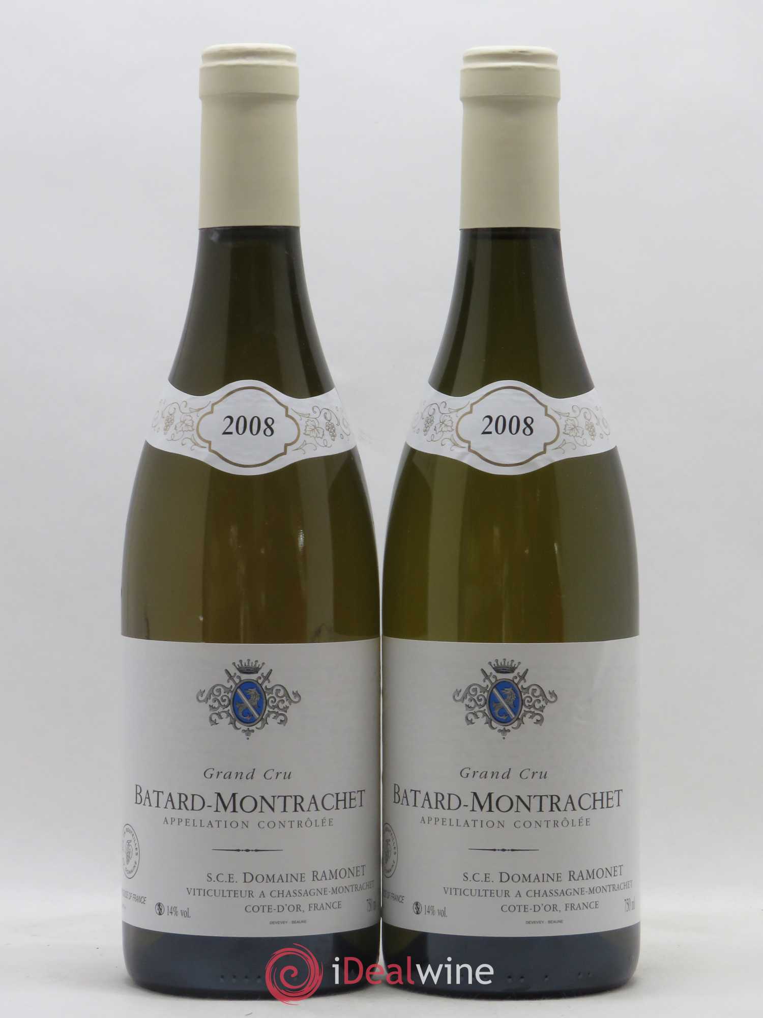 Bâtard-Montrachet Grand Cru Ramonet (Domaine) 2008 - Lot de 2 bouteilles - 0