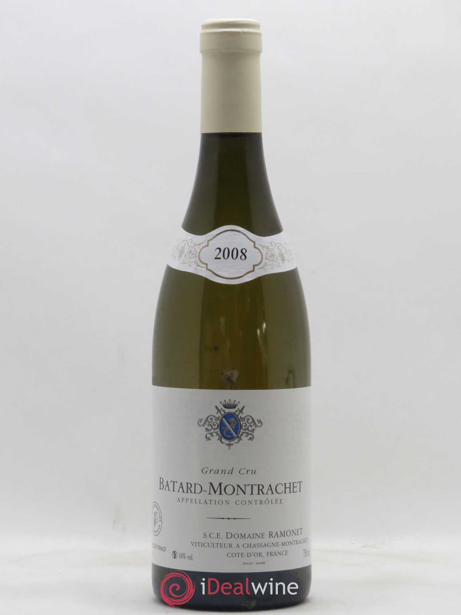 Bâtard-Montrachet Grand Cru Ramonet (Domaine) 2008 - Lot de 1 bouteille - 0