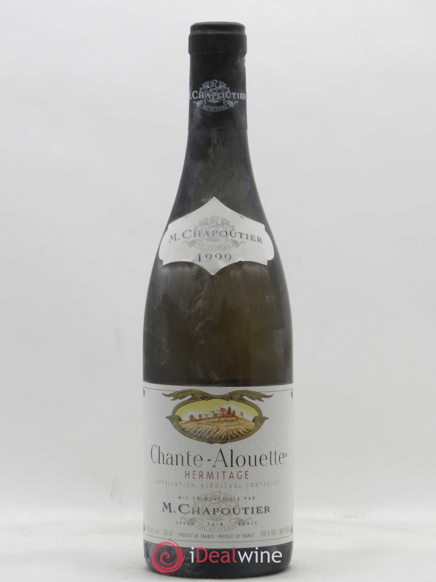 Hermitage Chante Alouette Chapoutier 1999 - Lot de 1 bouteille - 0