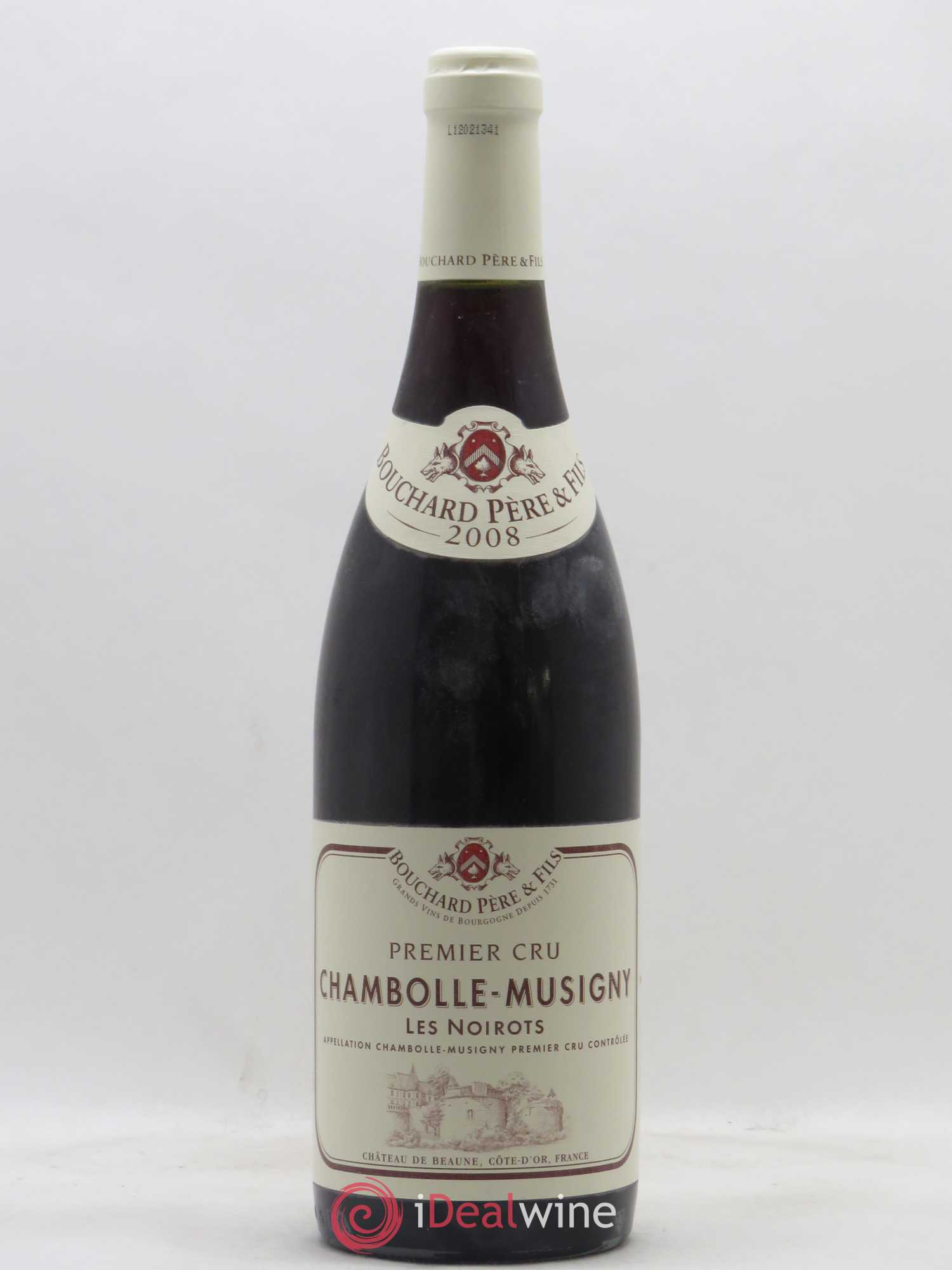 Chambolle-Musigny 1er Cru Les Noirots Bouchard Père & Fils 2008 - Lot de 1 bouteille - 0