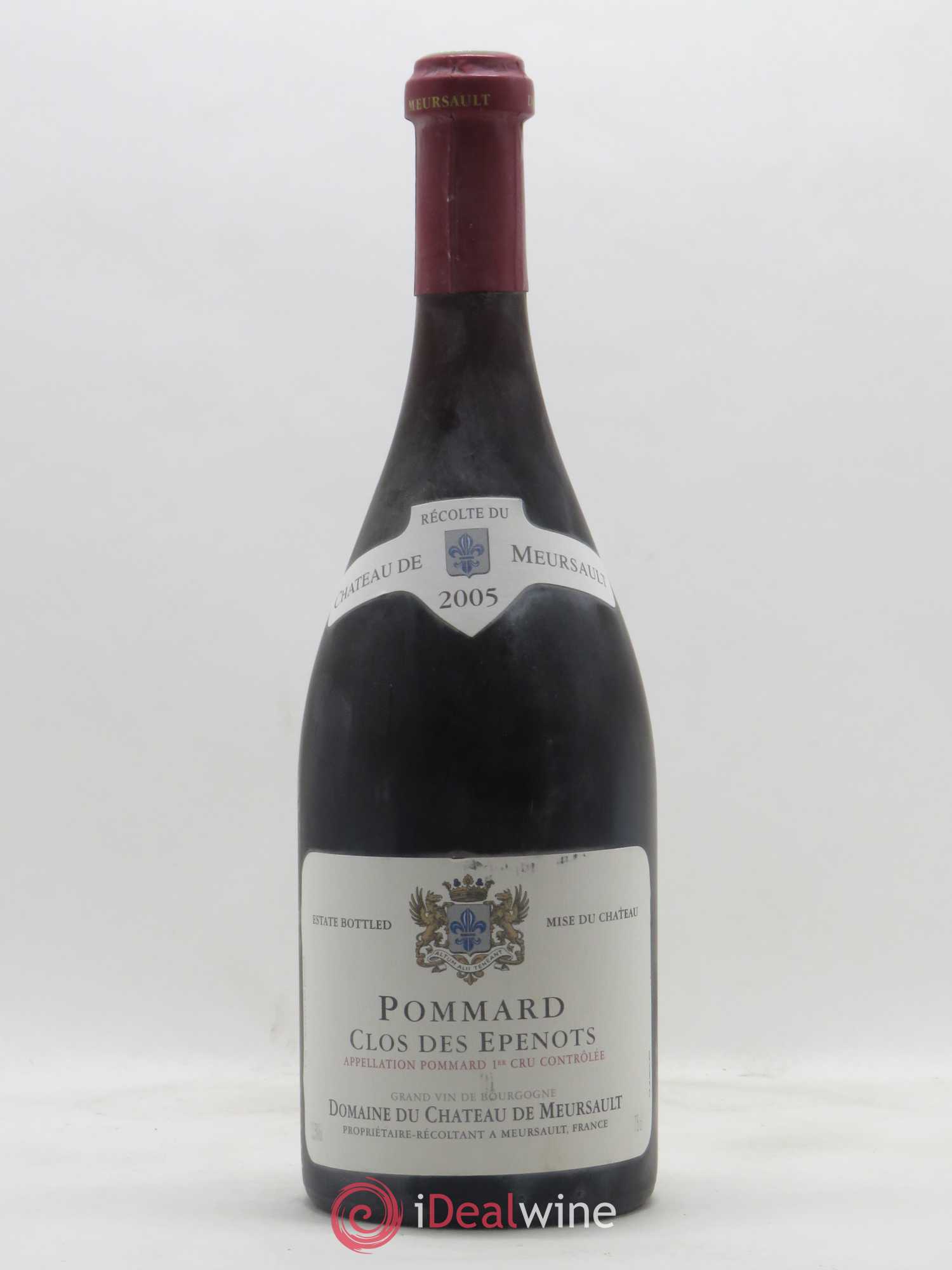 Pommard 1er Cru Clos des Epenots Château de Meursault 2005 - Lot de 1 bouteille - 0