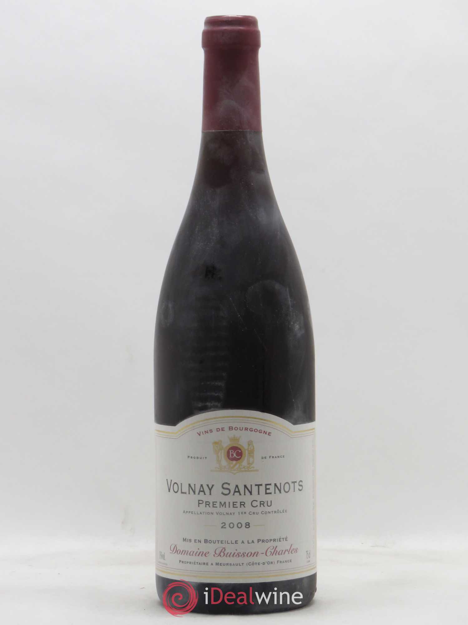 Volnay 1er Cru Santenots Buisson Charles 2008 - Posten von 1 Flasche - 0