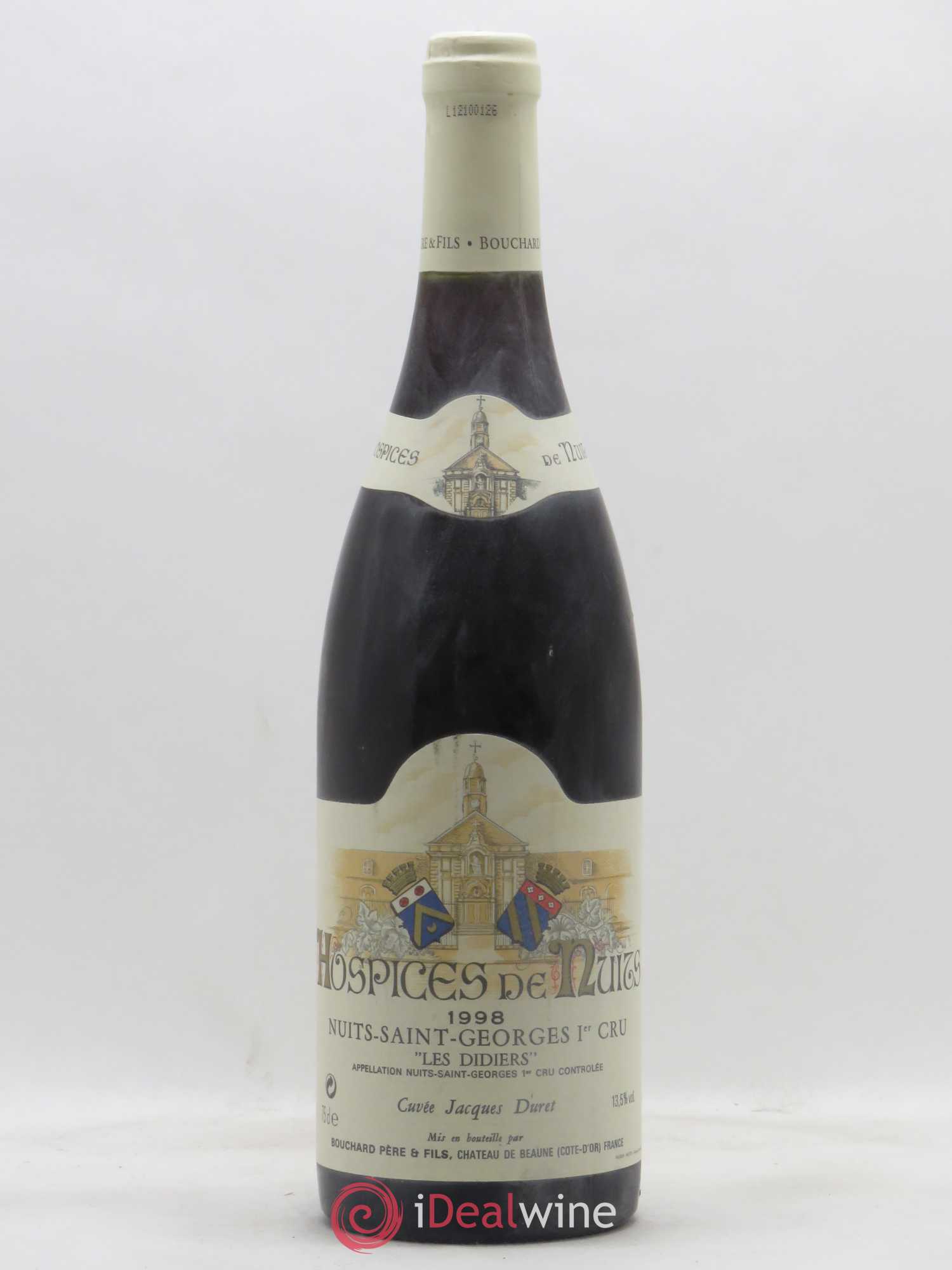 Nuits-Saint-Georges 1er Cru Les Didiers cuvée Jacques Duret Hospice de Nuits Bouchard Père et Fils 1998 - Posten von 1 Flasche - 0