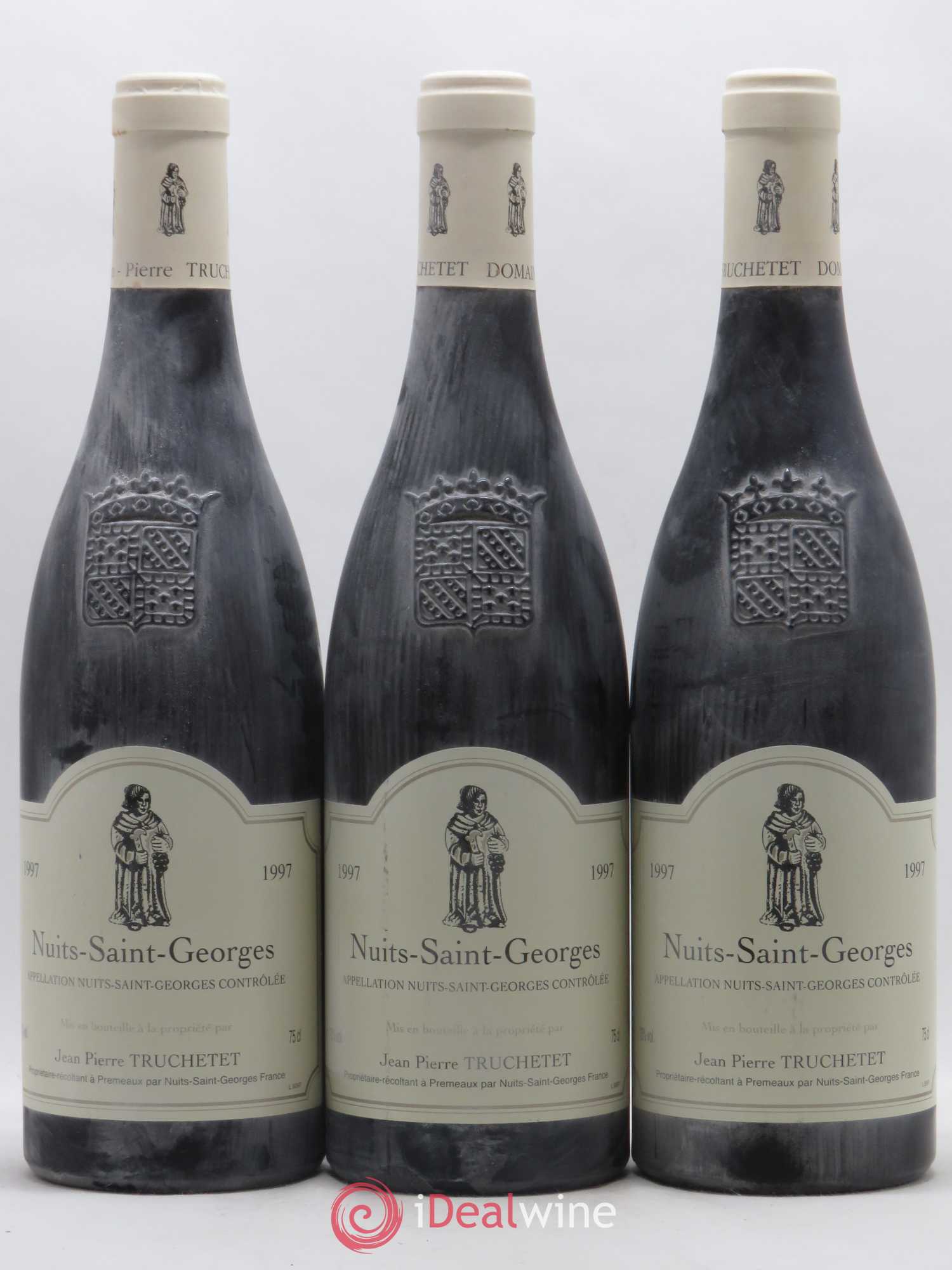 Nuits-Saint-Georges J.Pierre Trebuchet 1997 - Lot de 3 bouteilles - 0