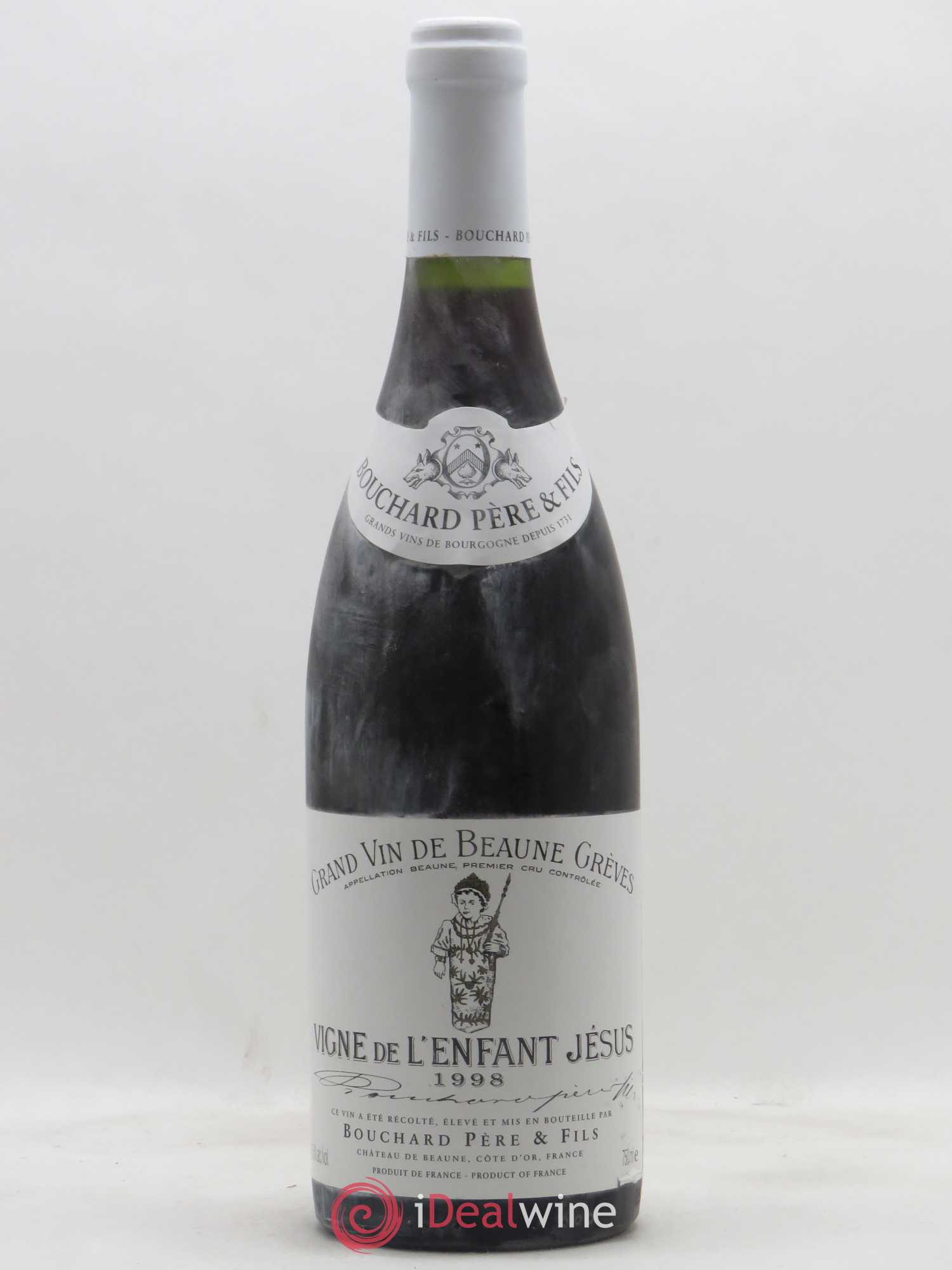 Beaune 1er Cru Grèves - Vigne de l'Enfant Jésus Bouchard Père & Fils 1998 - Lot de 1 bouteille - 0