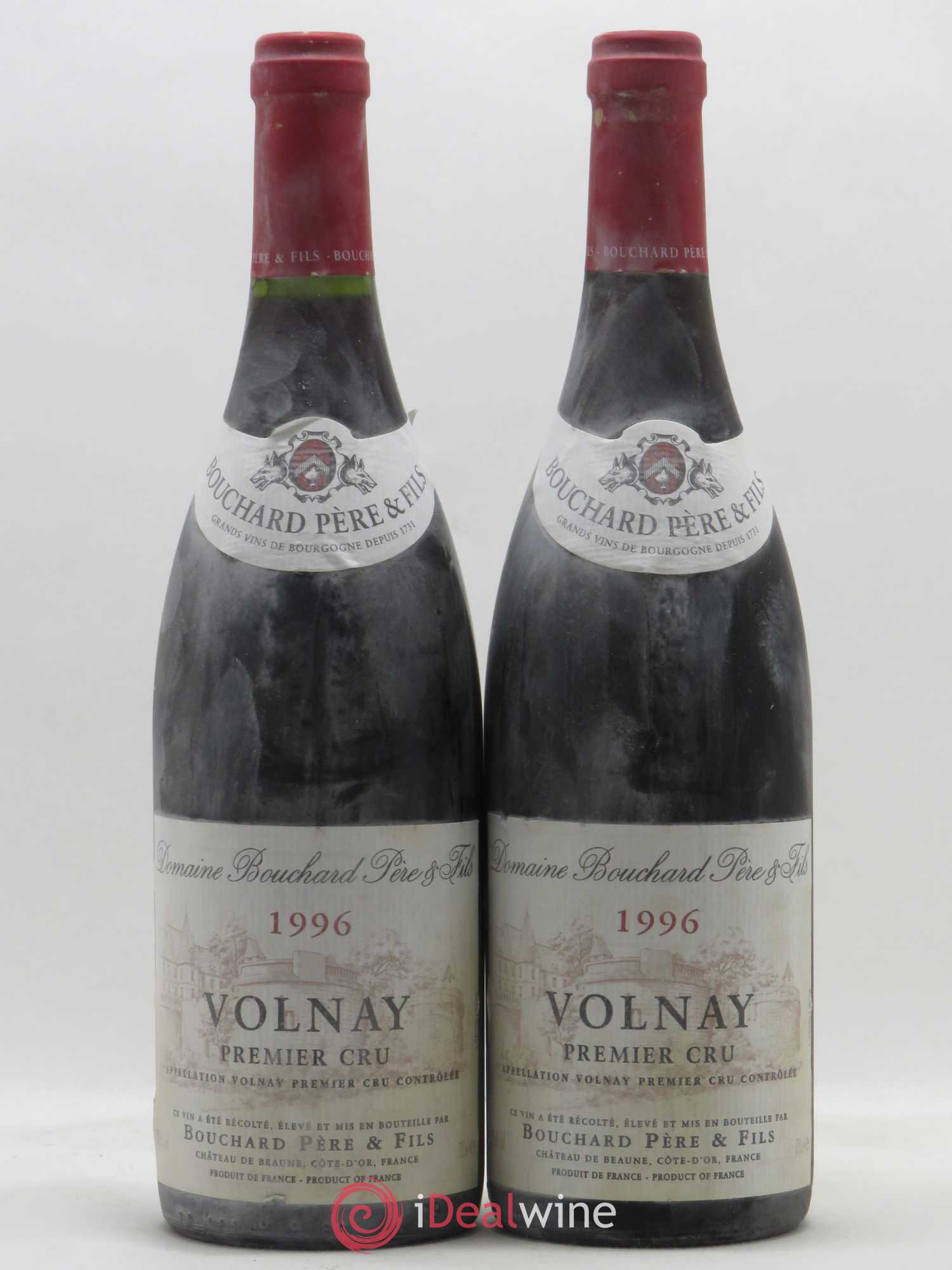 Volnay 1er Cru Bouchard Pere Et Fils 1996 - Posten von 2 Flaschen - 0
