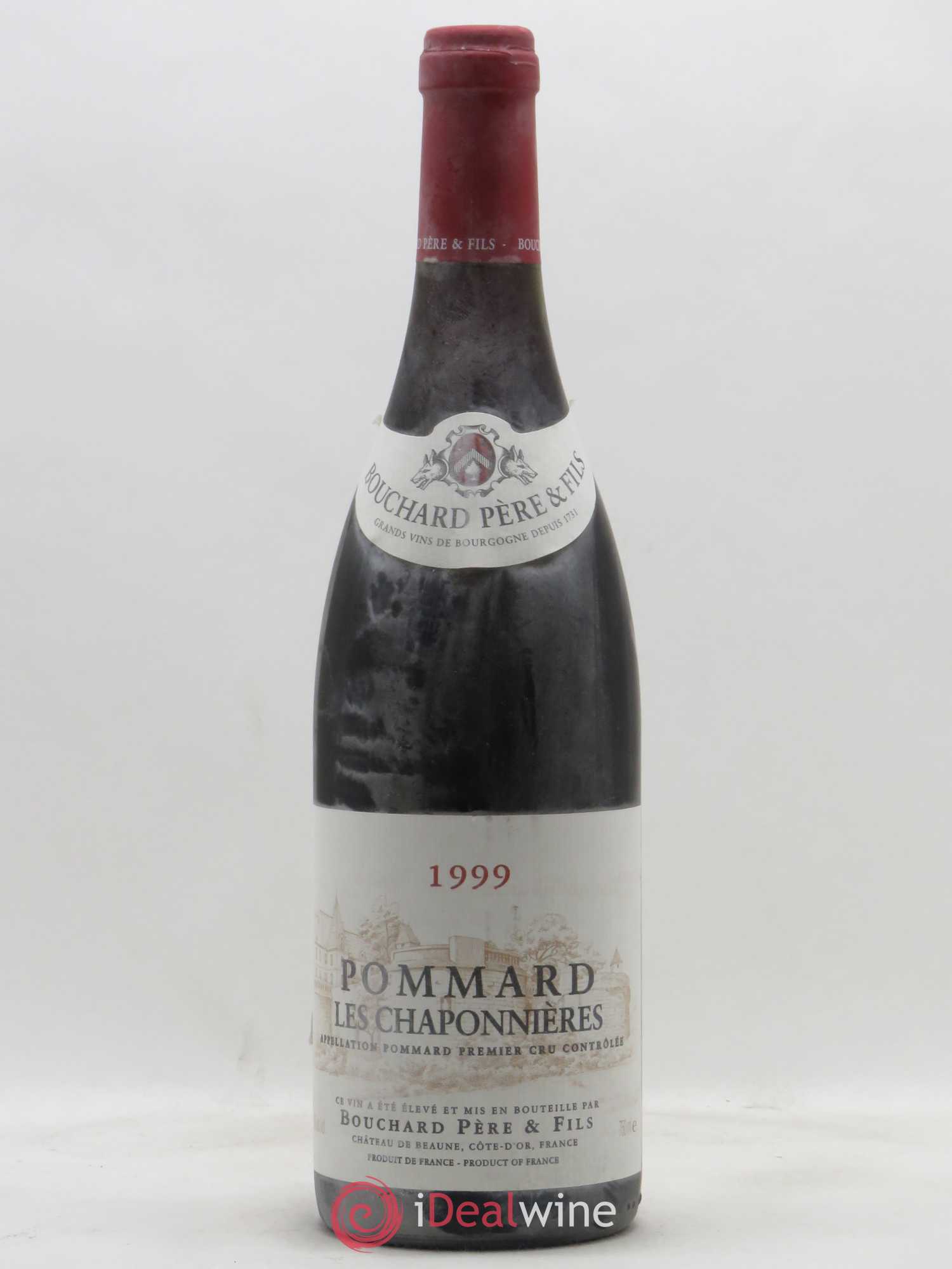 Pommard 1er Cru Les Chaponnières Bouchard Père et Fils 1999 - Posten von 1 Flasche - 0