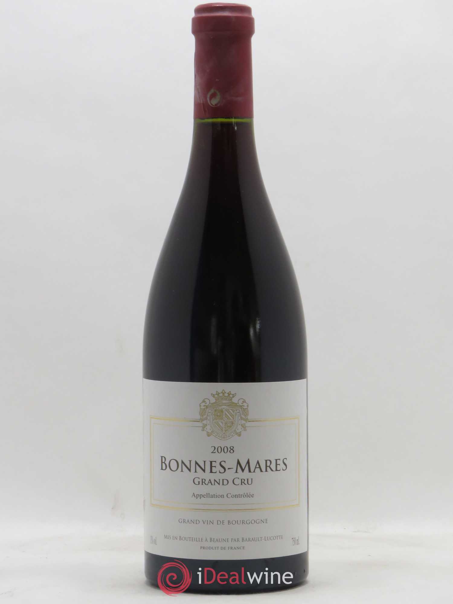 Bonnes-Mares Grand Cru Barault Lucotte 2008 - Lot de 1 bouteille - 0