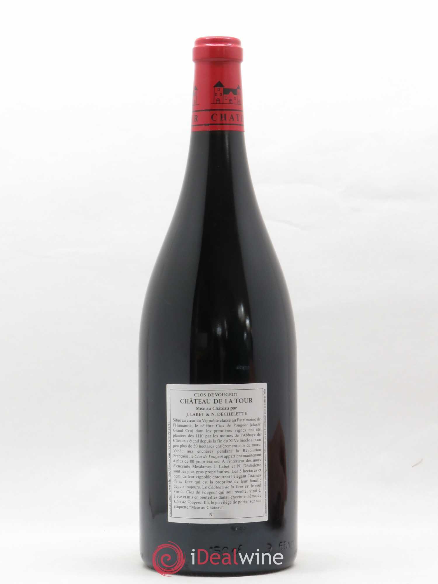 Clos de Vougeot Grand Cru Château de La Tour 2015 - Lot de 1 magnum - 1