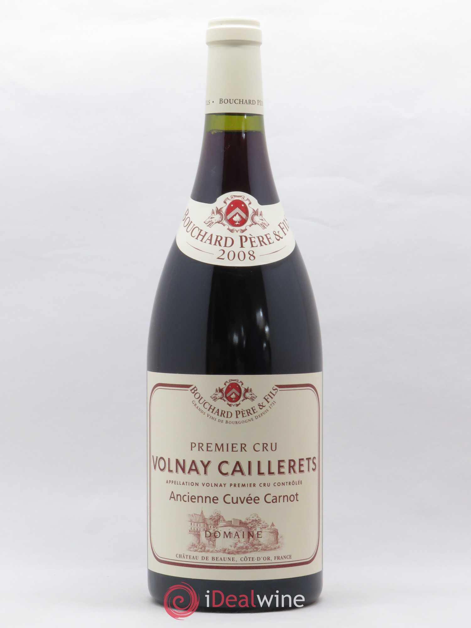 Volnay 1er Cru Caillerets - Ancienne Cuvée Carnot Bouchard Père & Fils 2008 - Lot de 1 magnum - 0