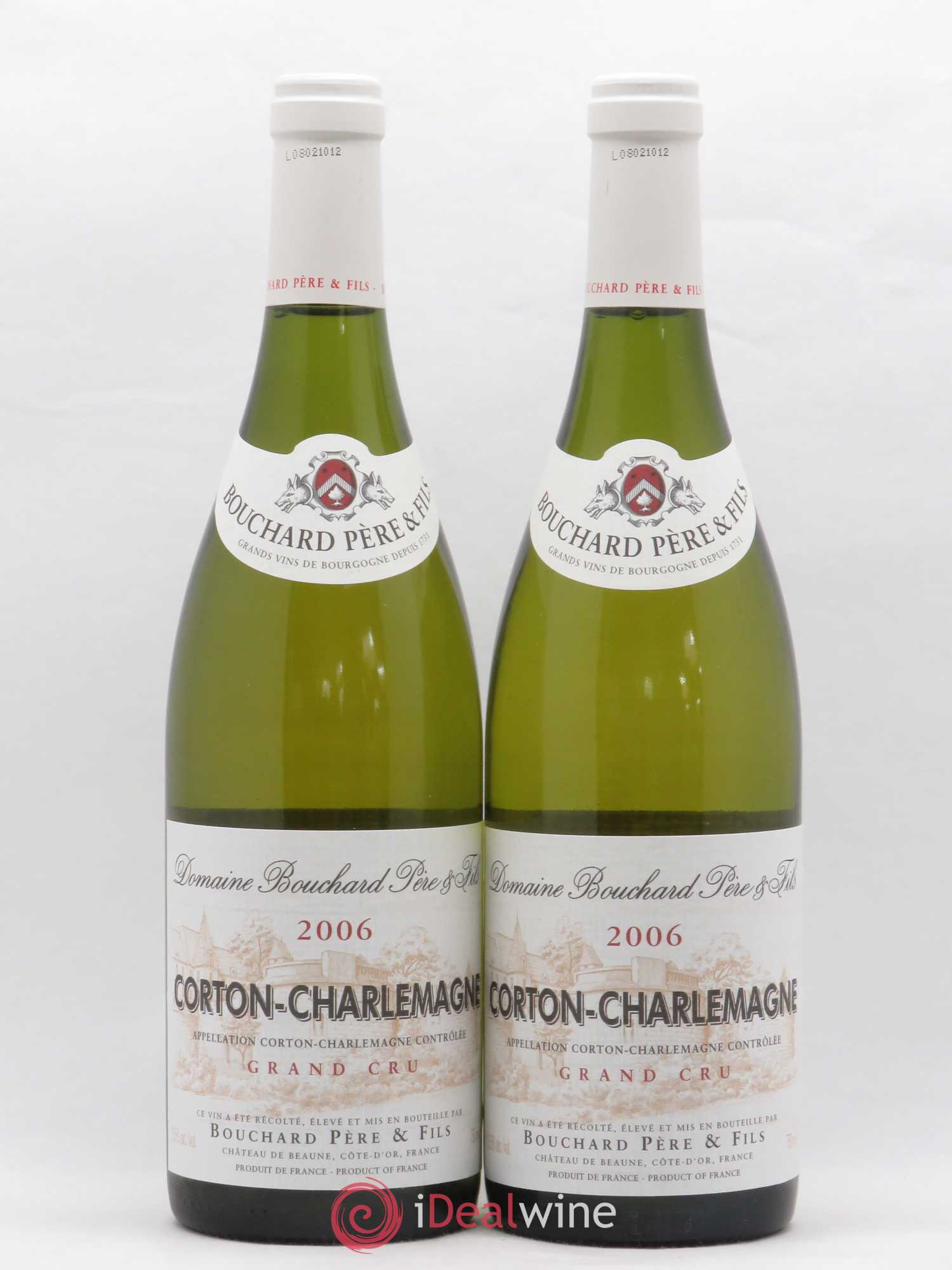Corton-Charlemagne Grand Cru Bouchard Père & Fils 2006 - Lot de 2 bouteilles - 0