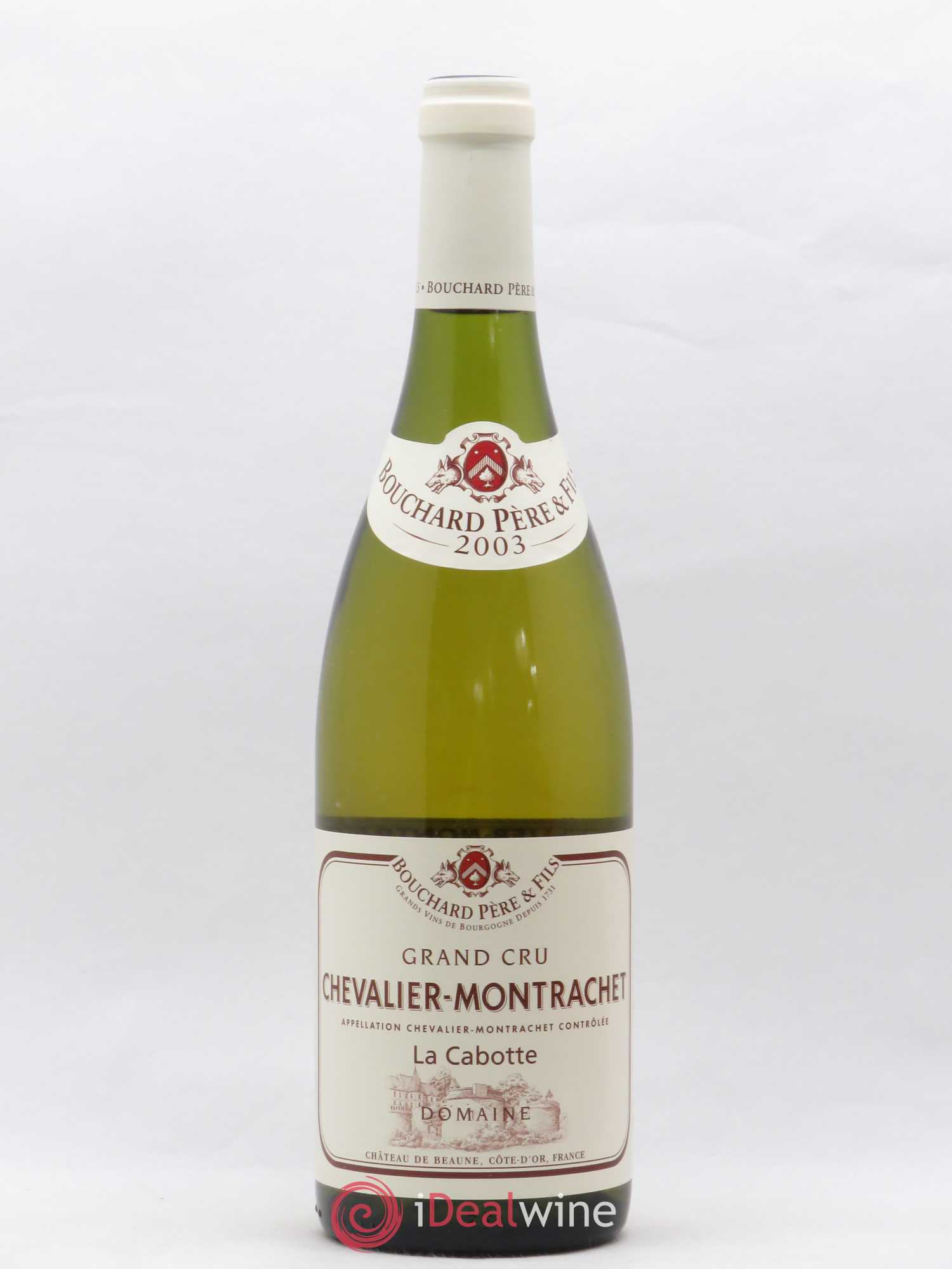 Chevalier-Montrachet Grand Cru La Cabotte Bouchard Père & Fils 2003 - Lot de 1 bouteille - 0