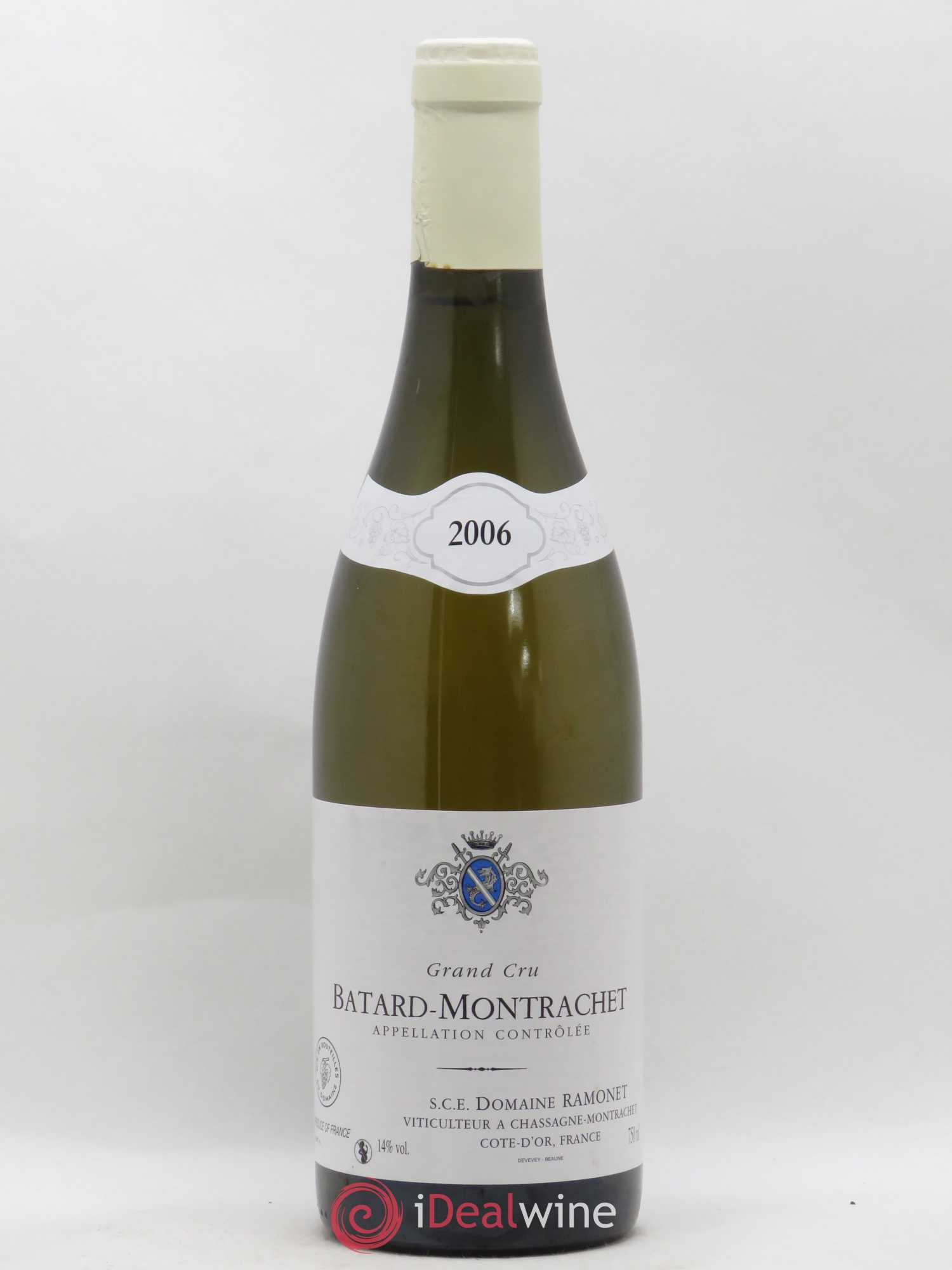 Bâtard-Montrachet Grand Cru Ramonet (Domaine) 2006 - Posten von 1 Flasche - 0