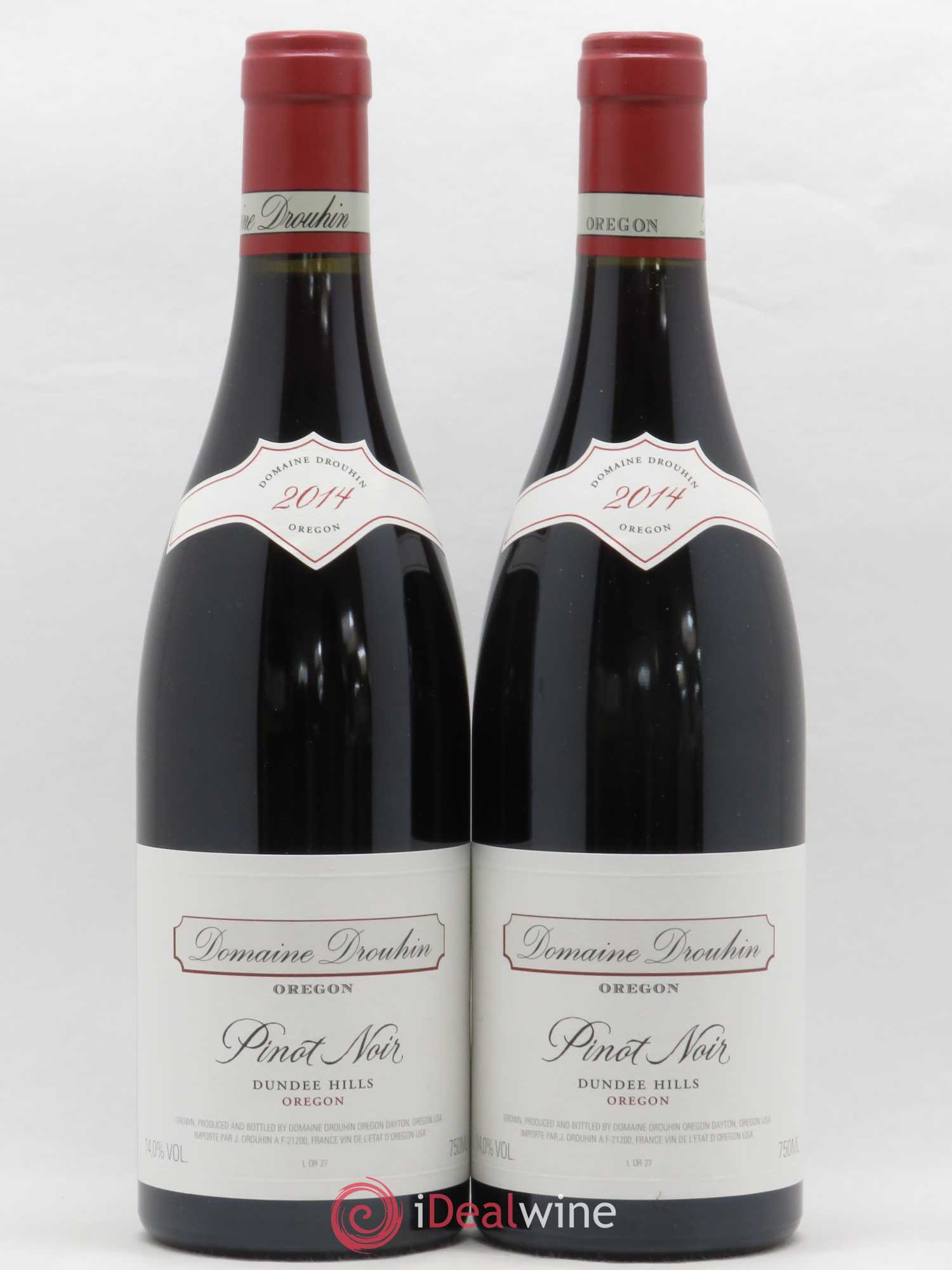 USA Oregon Domaine Drouhin Pinot Noir Dundee Hills 2014 - Posten von 2 Flaschen - 0