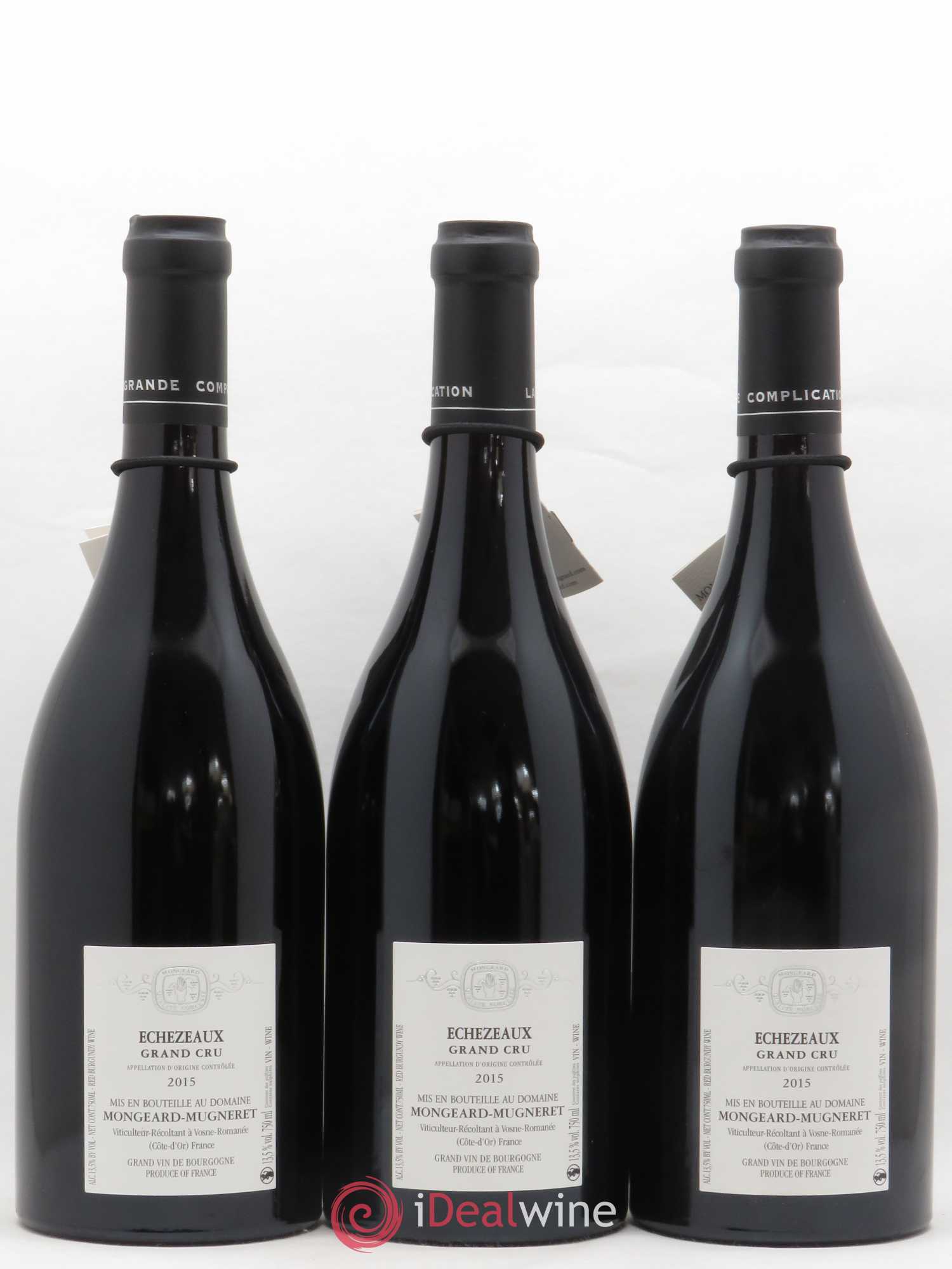 Echezeaux Grand Cru La Grande Complication Mongeard-Mugneret 2015 - Posten von 3 Flaschen - 1