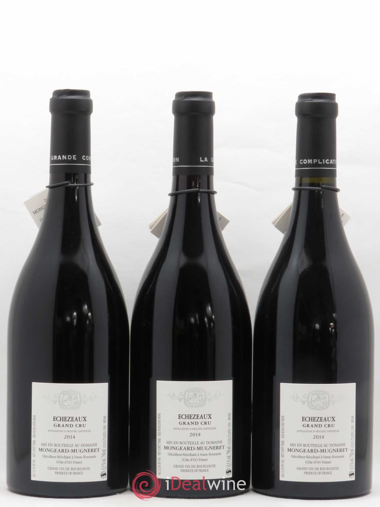 Echezeaux Grand Cru La Grande Complication Mongeard-Mugneret 2014 - Posten von 3 Flaschen - 1