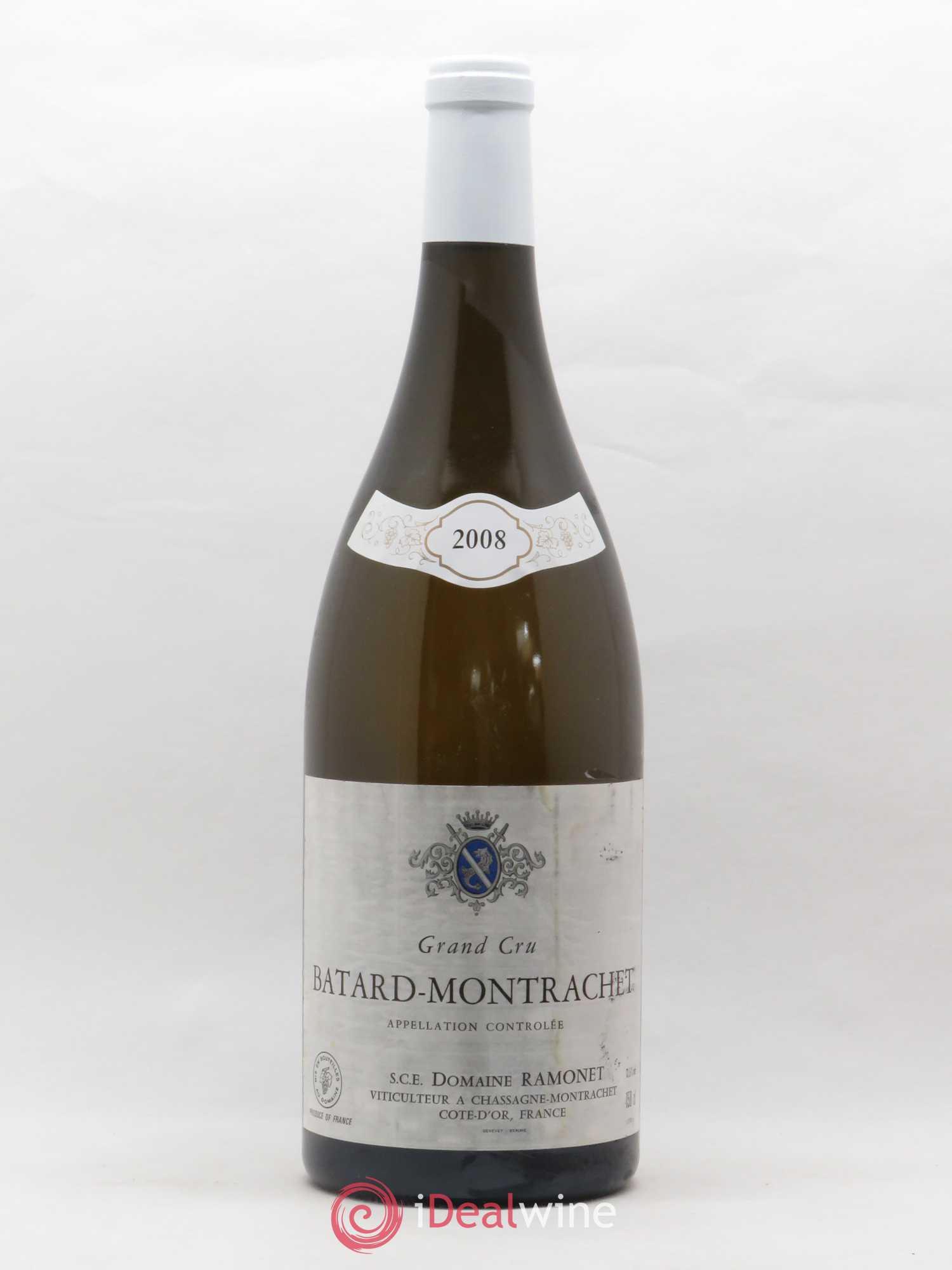 Bâtard-Montrachet Grand Cru Ramonet (Domaine) 2008 - Posten von 1 Magnum - 0