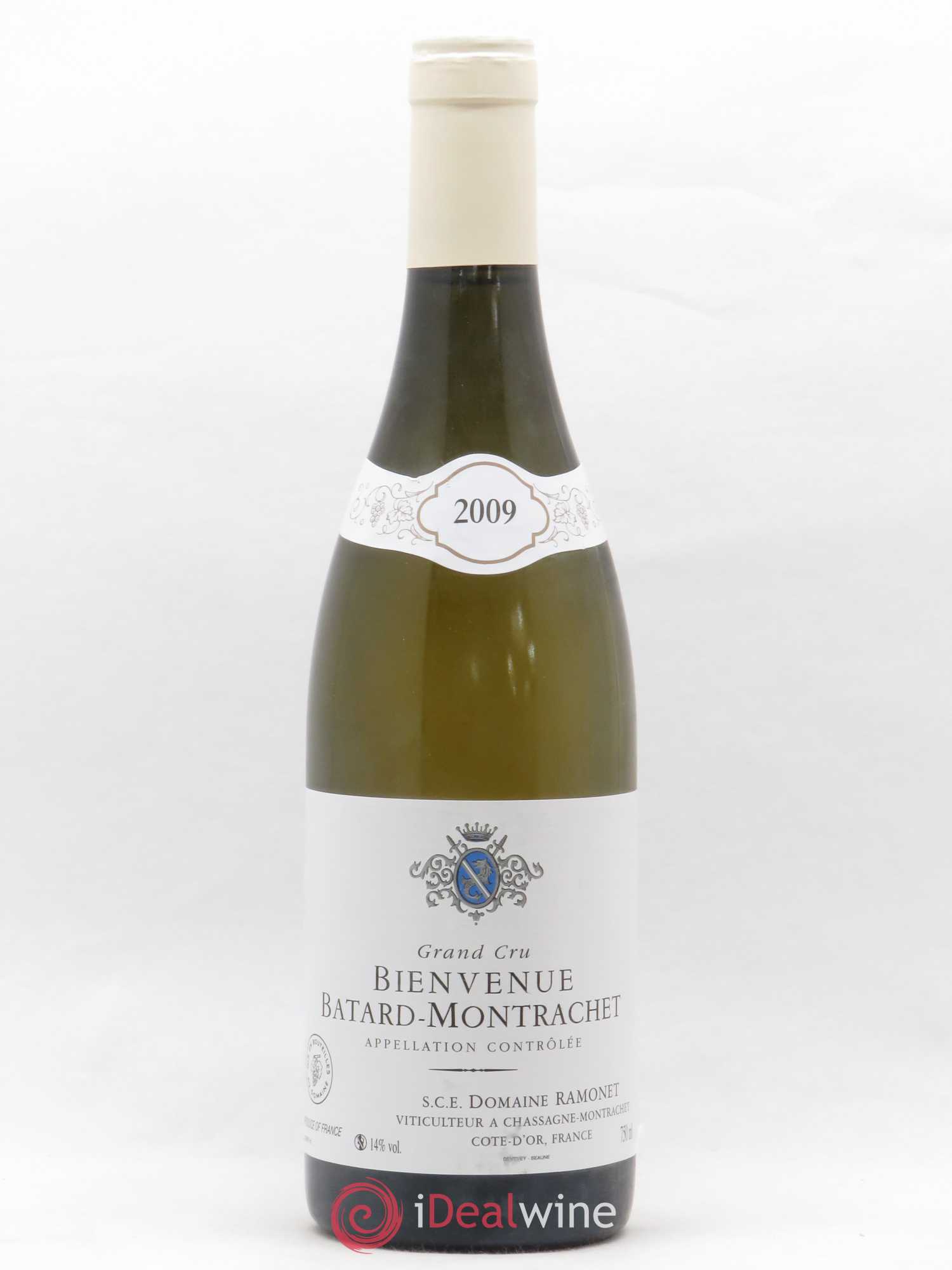 Bienvenues-Bâtard-Montrachet Grand Cru Ramonet (Domaine) 2009 - Posten von 1 Flasche - 0