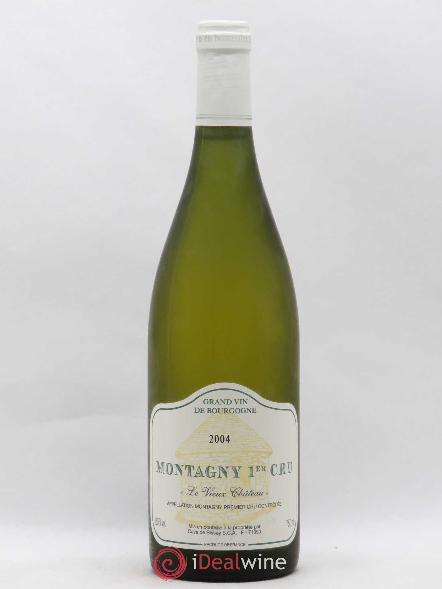 Montagny 1er Cru Le Vieux Château Caves de Bissey 2004 - Posten von 1 Flasche - 0