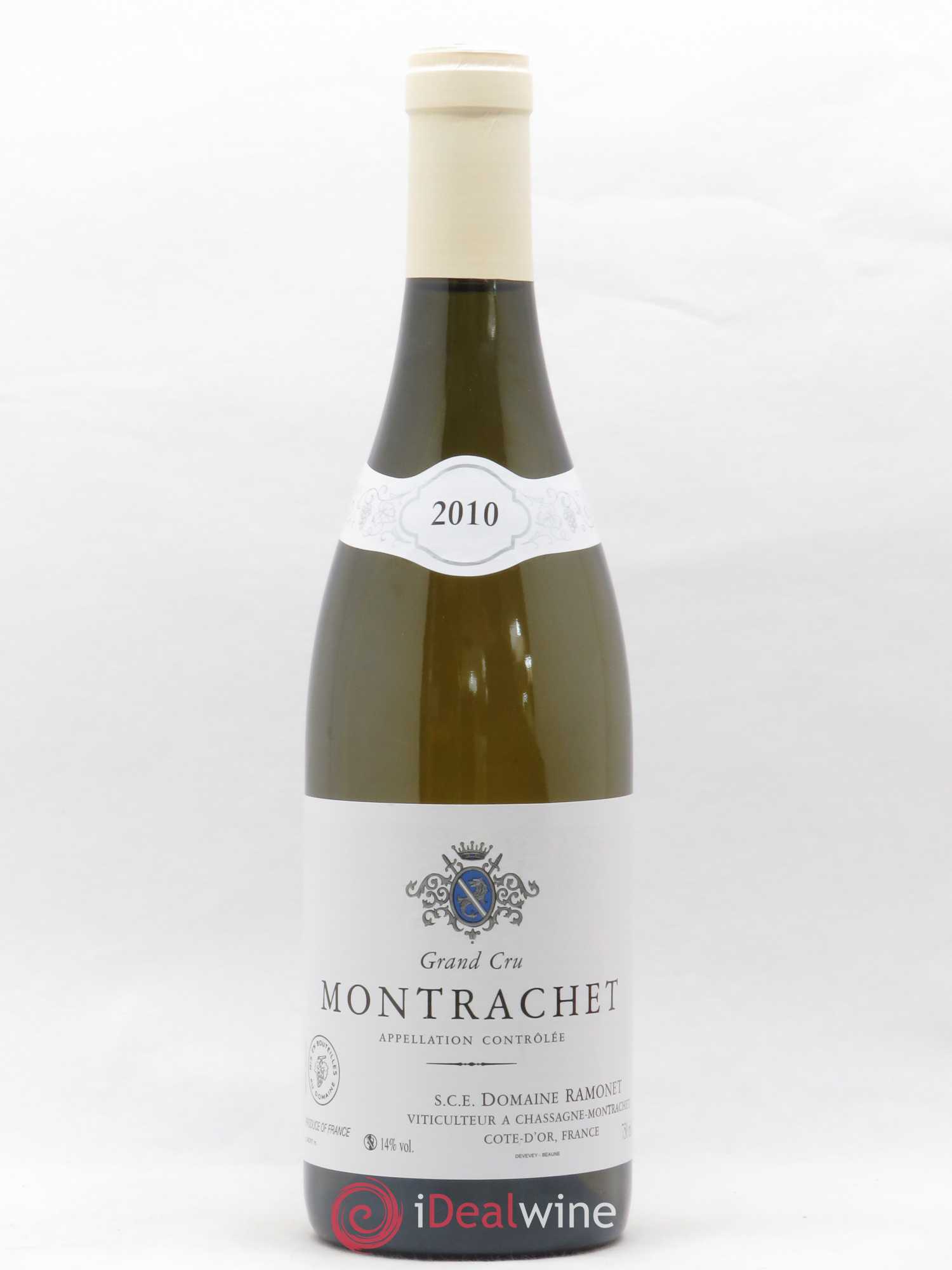 Montrachet Grand Cru Ramonet (Domaine) 2010 - Lot de 1 bouteille - 0