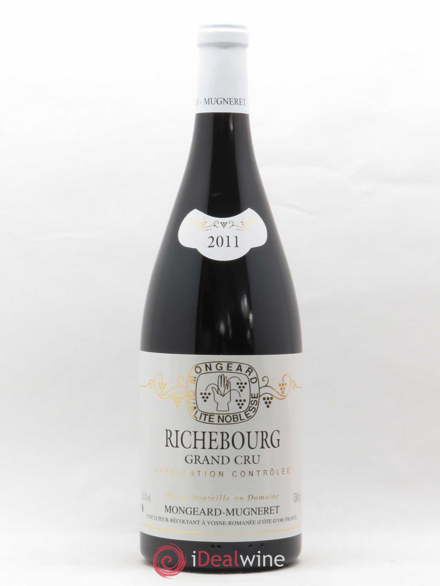 Richebourg Grand Cru Mongeard-Mugneret (Domaine) 2011 - Lot de 1 magnum - 0