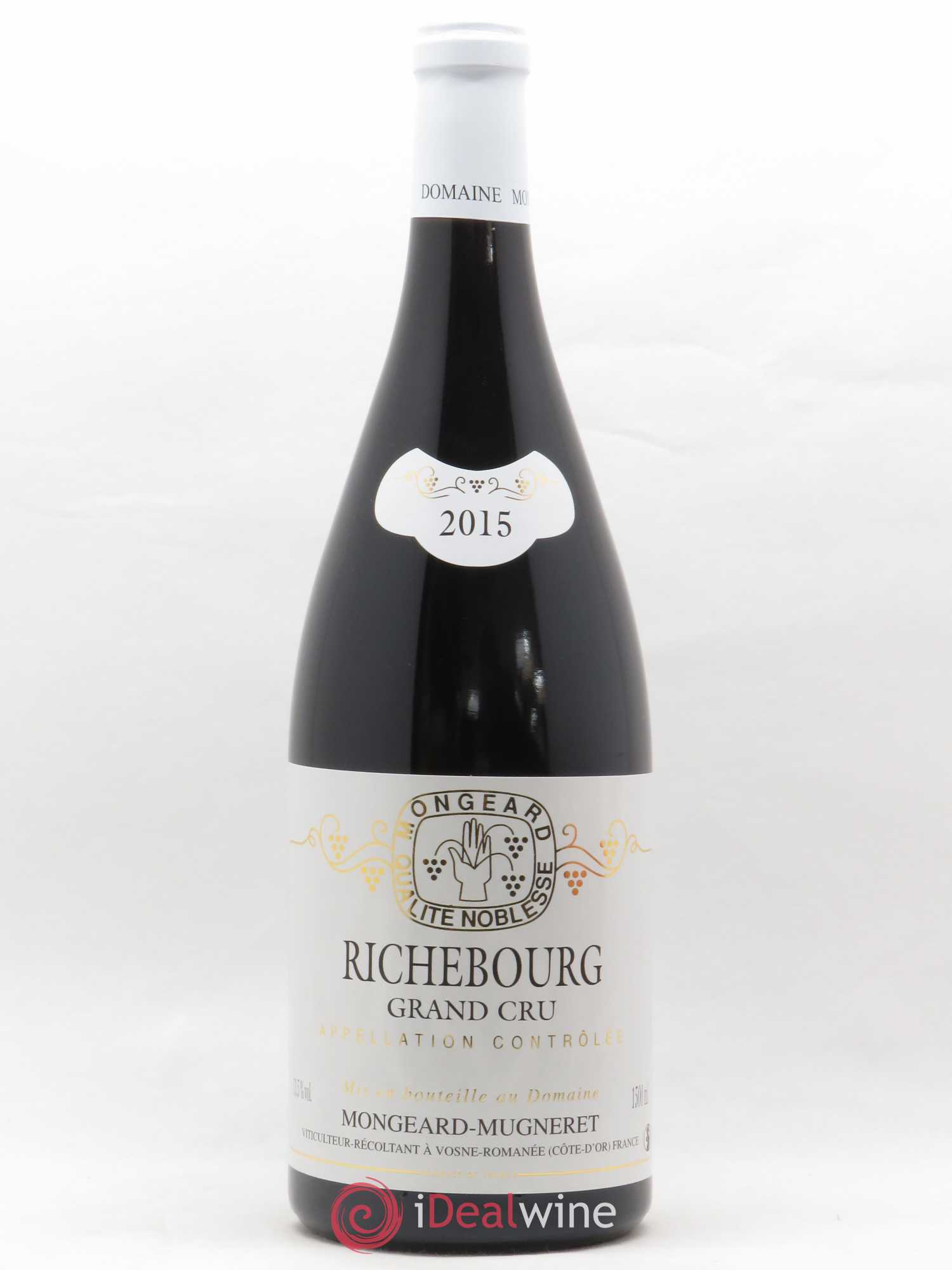 Richebourg Grand Cru Mongeard-Mugneret (Domaine) 2015 - Lot de 1 magnum - 0