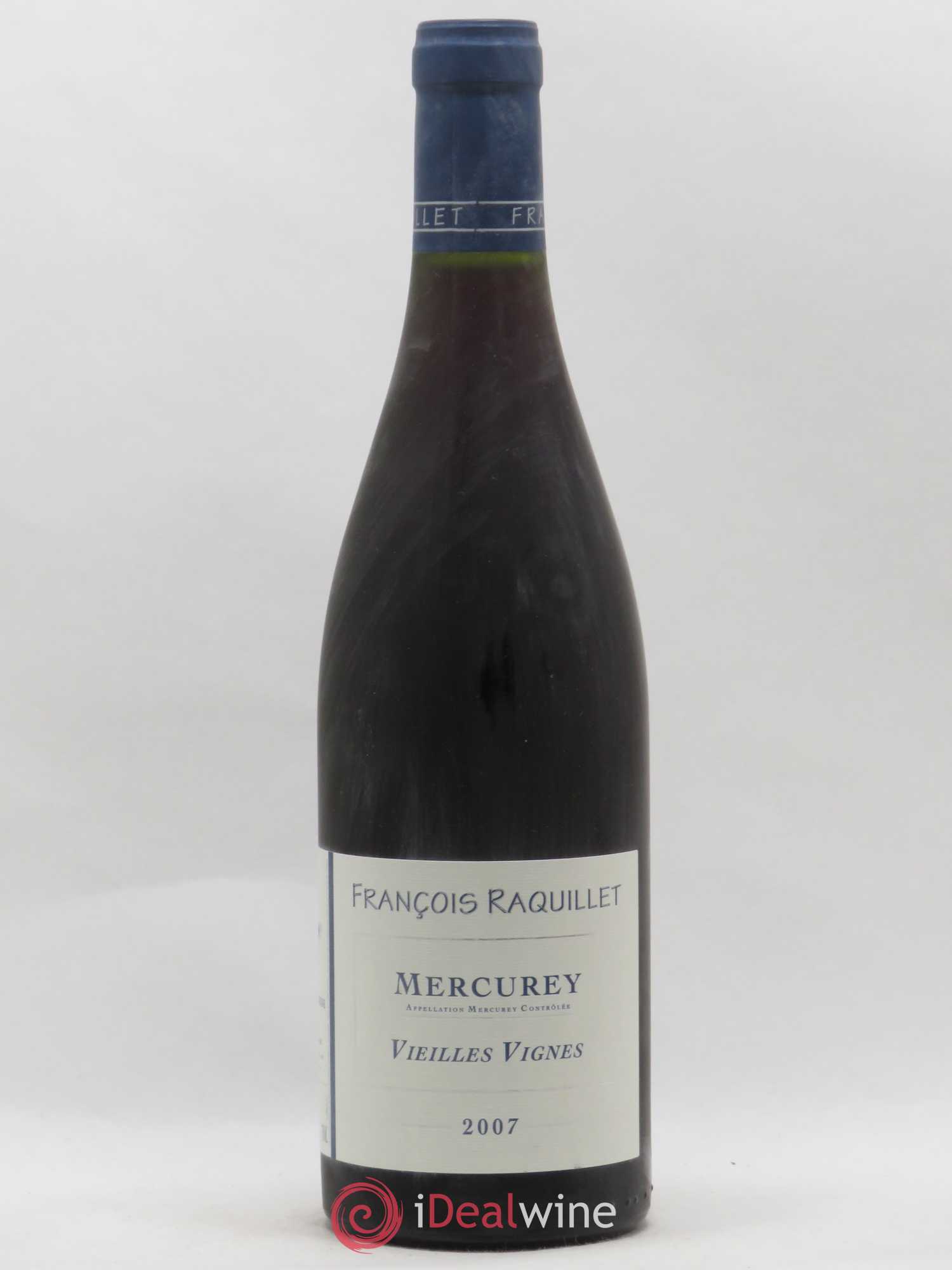 Mercurey Vieilles Vignes François Raquillet 2007 - Posten von 1 Flasche - 0