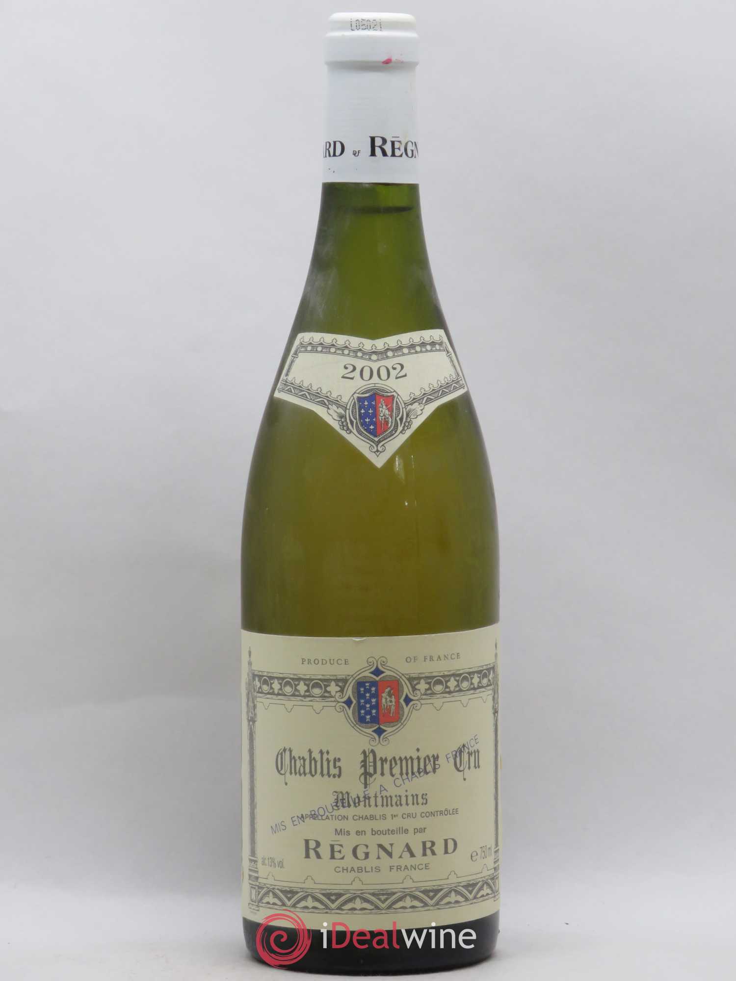 Chablis 1er Cru Montmains Regnard 2002 - Posten von 1 Flasche - 0