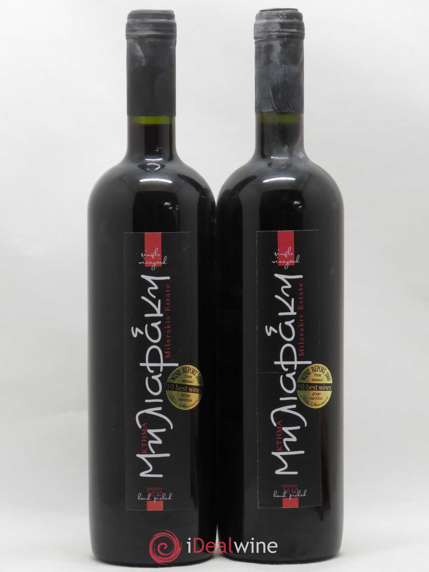 Vins Etrangers Kthma Single Vineyard Crete Minos Miliarakis Estate 2010 - Posten von 2 Flaschen - 0