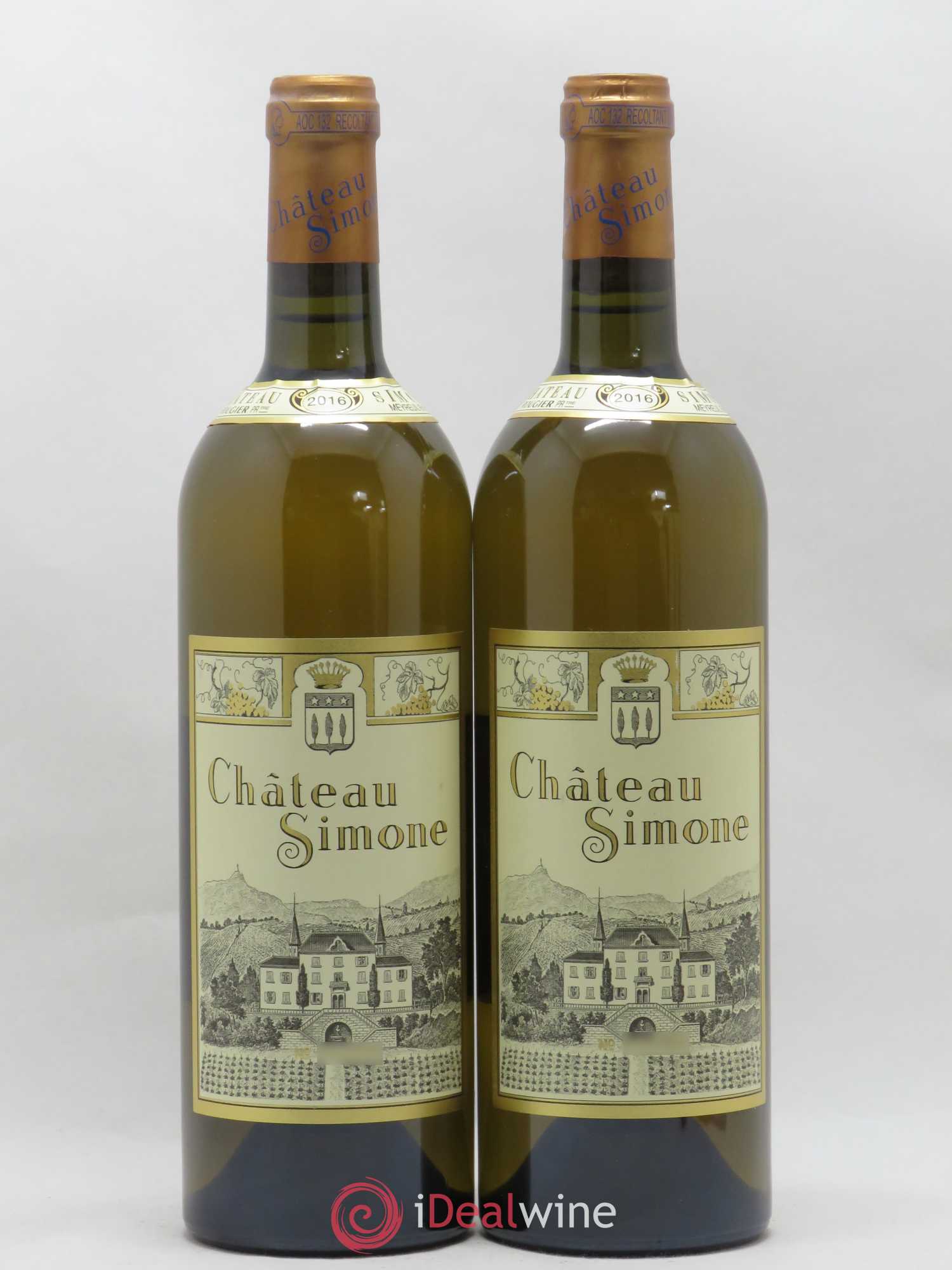 Palette Château Simone Famille Rougier 2016 - Lot de 2 bouteilles - 0
