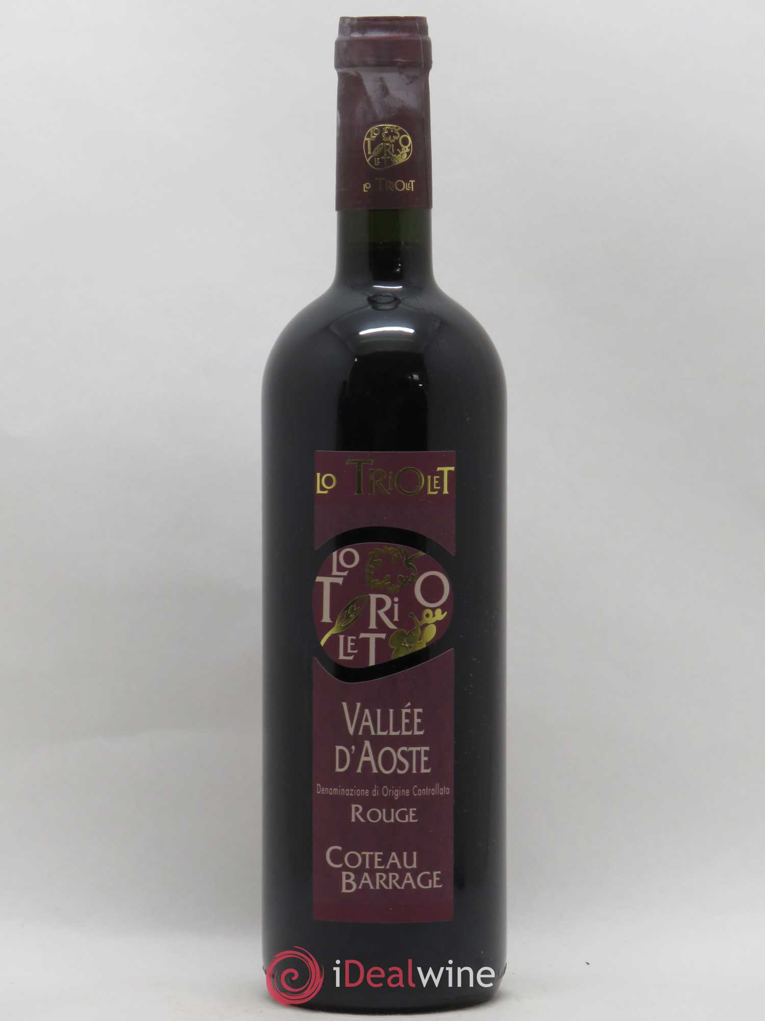Italie Coteau Barrage - Lo Triolet Vallée d'Aoste Marco Martin 2011 - Posten von 1 Flasche - 0