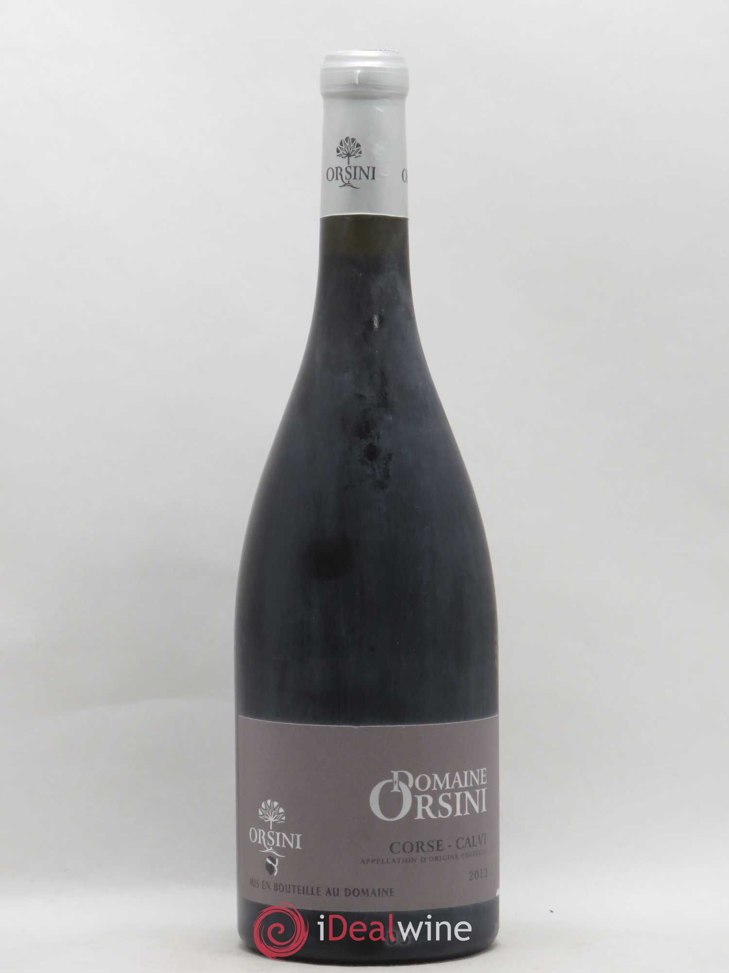 Vin de Corse Calvi Orsini (sans prix de réserve) 2012 - Lot de 1 bouteille - 0