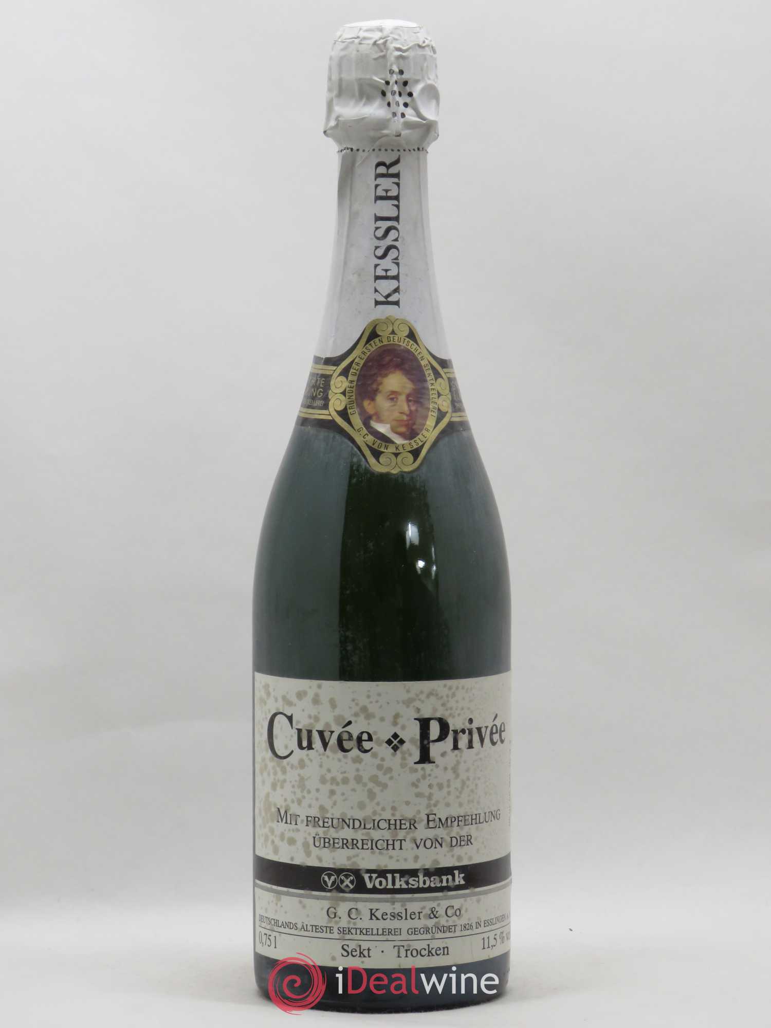 Allemagne Sekt Trocken Cuvée Privée Alteite Sektkellerei Esslingen (sans prix de réserve) - Posten von 1 Flasche - 0