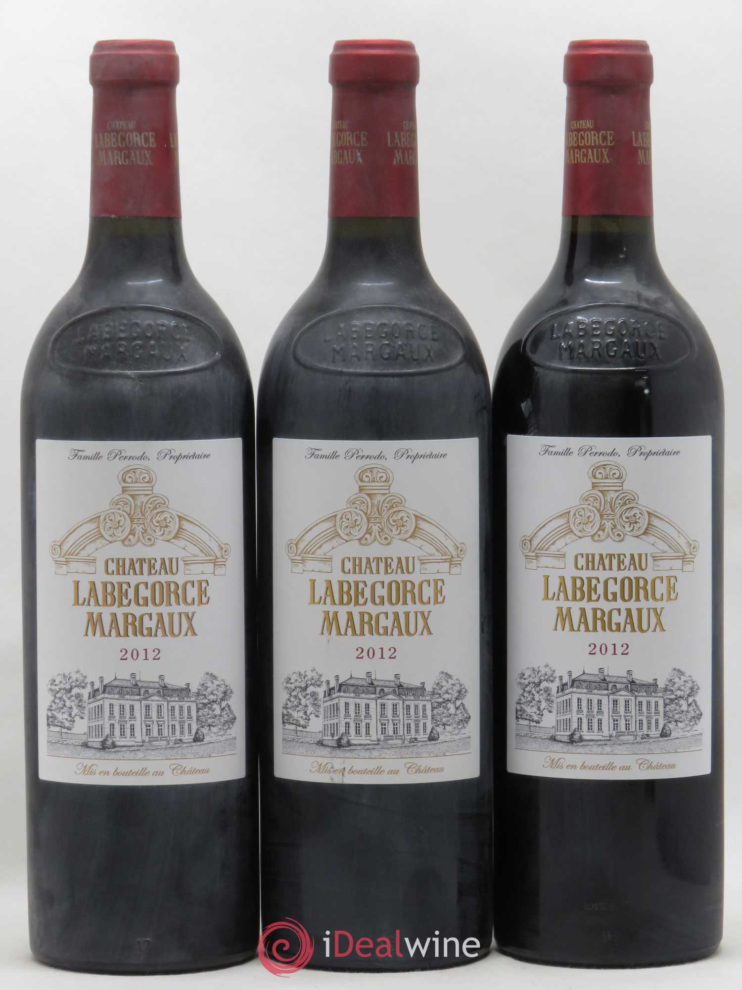 Château Labegorce Cru Bourgeois 2012 - Lot de 3 bouteilles - 0