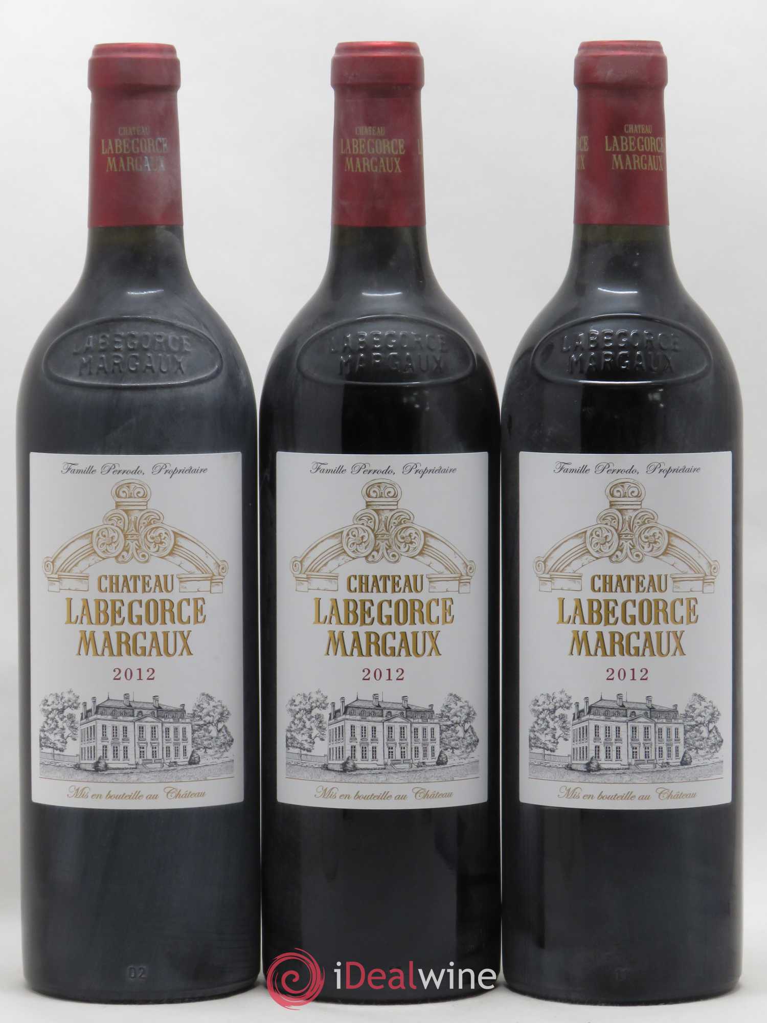 Château Labegorce Cru Bourgeois 2012 - Lot de 3 bouteilles - 0