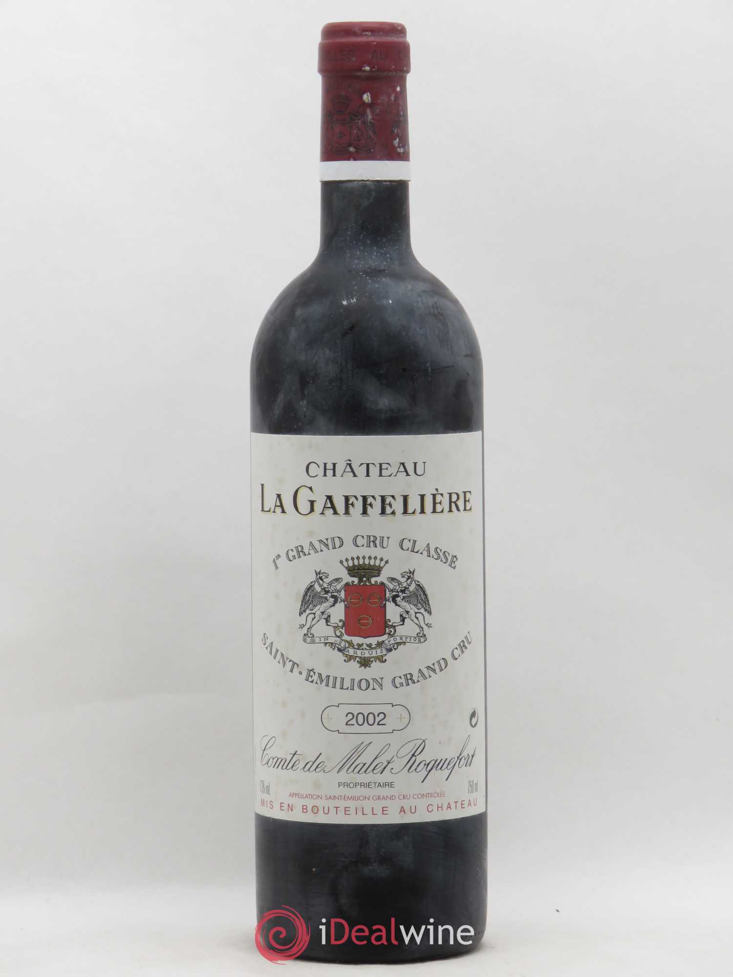 Château la Gaffelière 1er Grand Cru Classé B 2002 - Lot de 1 bouteille - 0