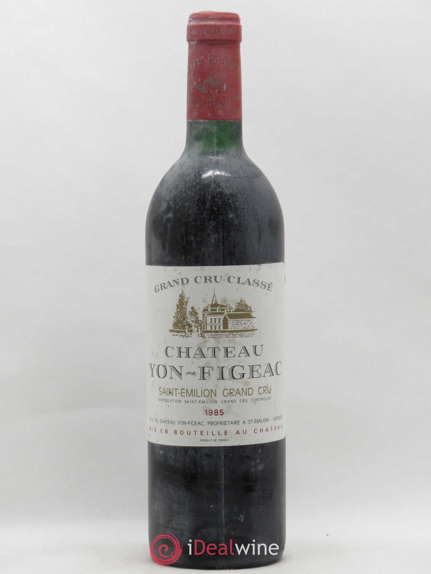 Château Yon Figeac Grand Cru Classé 1985 - Lot de 1 bouteille - 0