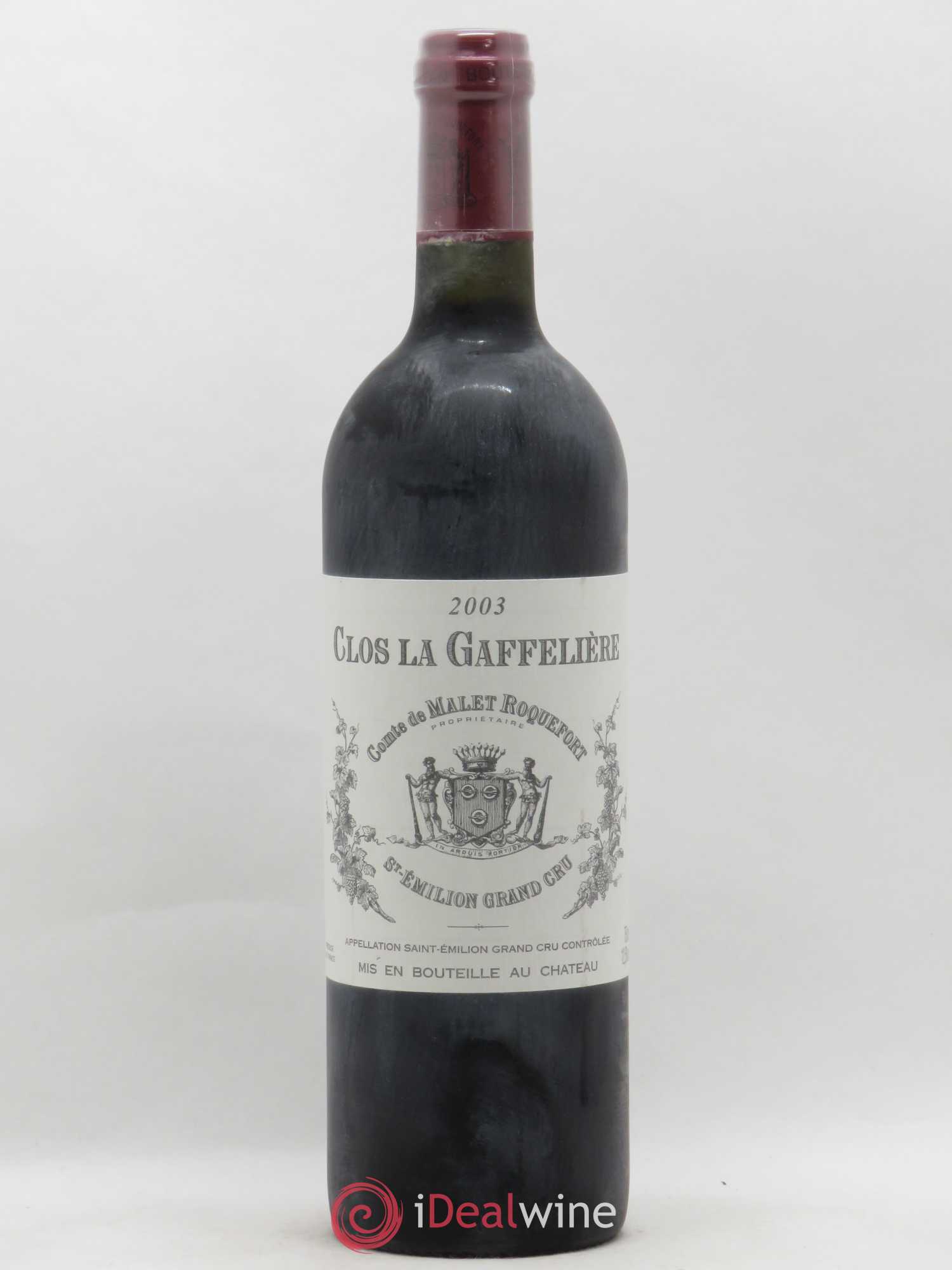 Saint-Émilion Grand Cru Clos La Gaffelière 2003 - Posten von 1 Flasche - 0